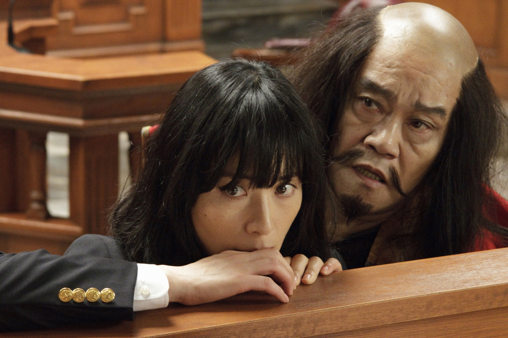 深津繪里加上西田敏行合作《鬼壓床了沒》產生不一樣的化學效應。（傳影互動提供）