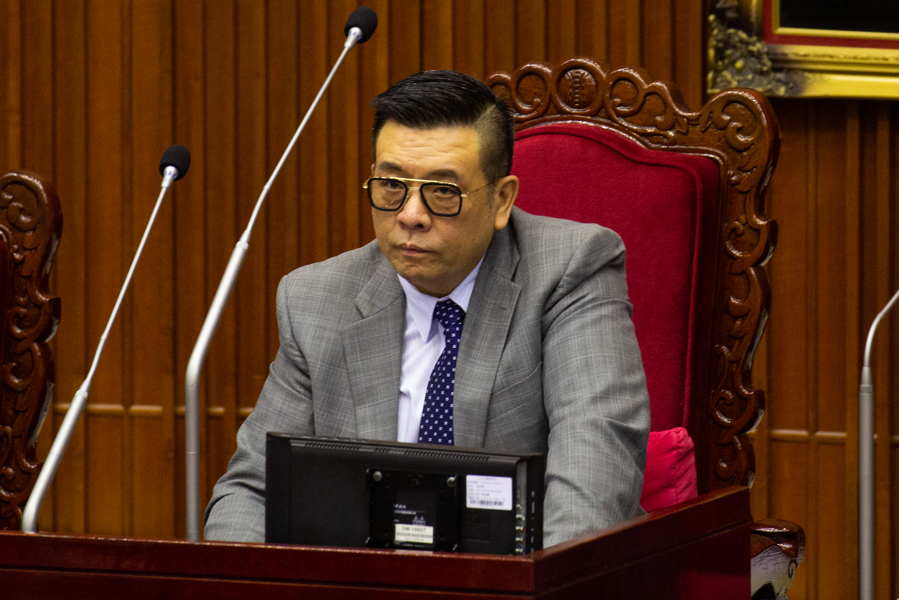 藍營北市副議長競爭激戰，最後由葉林傳順利連任。