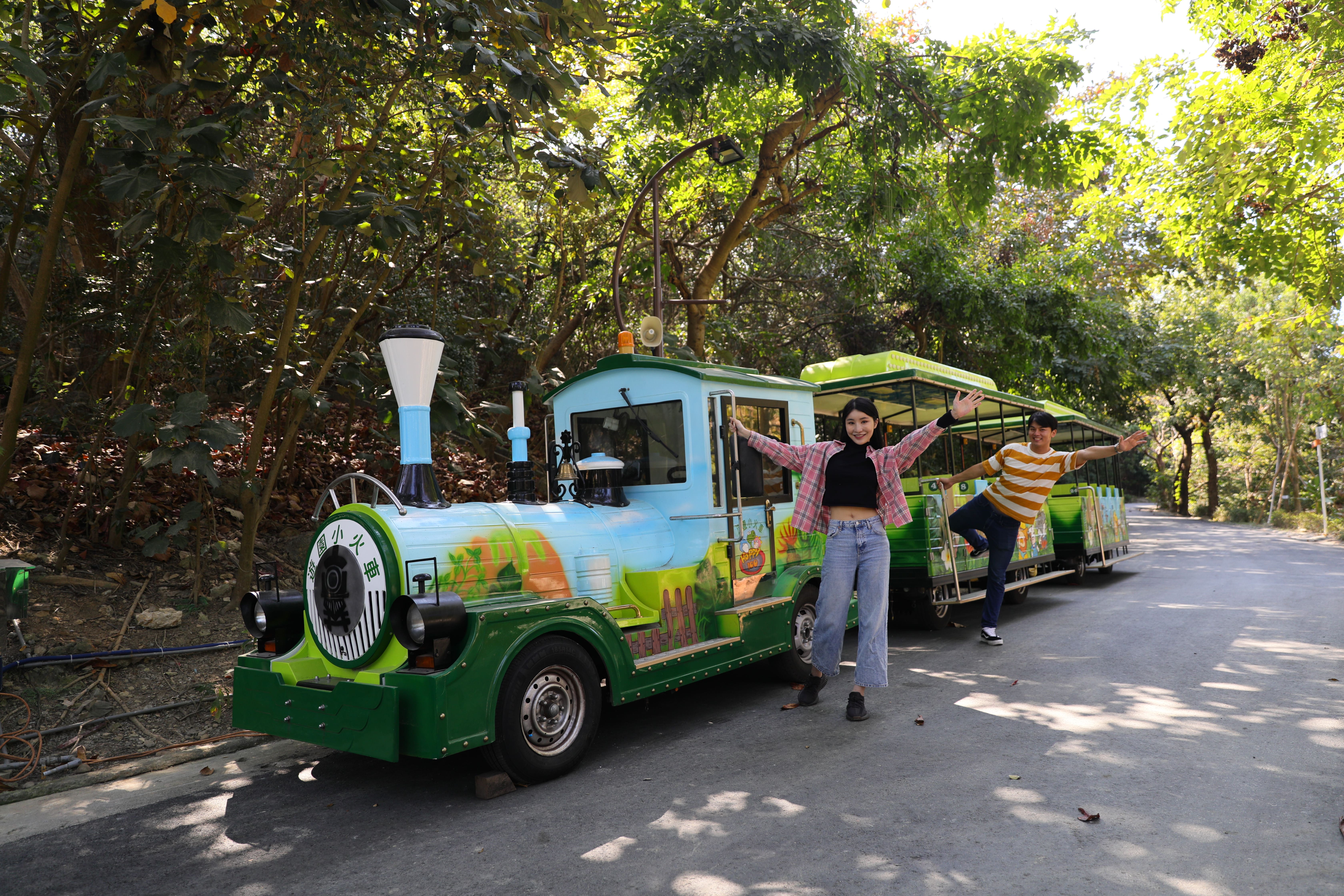 未來還會有全新的遊園火車，載遊客趴趴走。 