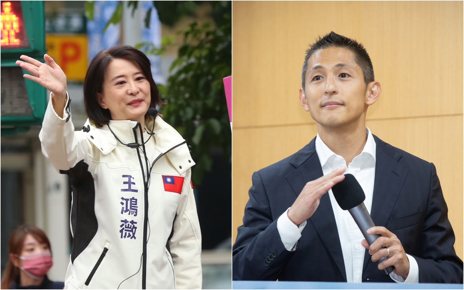 王鴻薇酸政見沒人理，吳怡農嘆自己被國民黨全黨打一人。（本刊資料照）