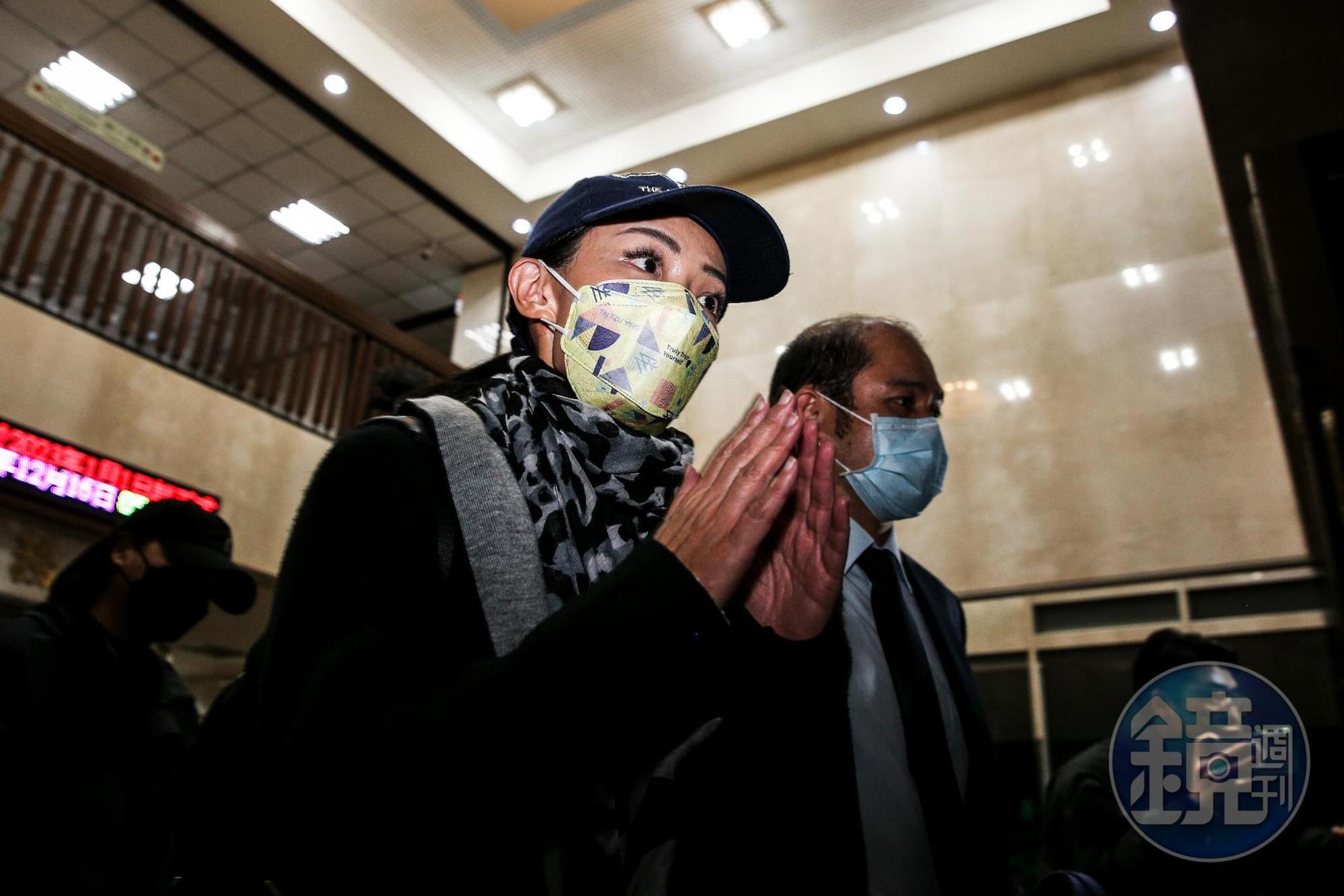 高虹安（圖）今晨遭檢方以60萬元交保，律師黃帝穎就北檢以交保代替聲押手段，給出3點分析。