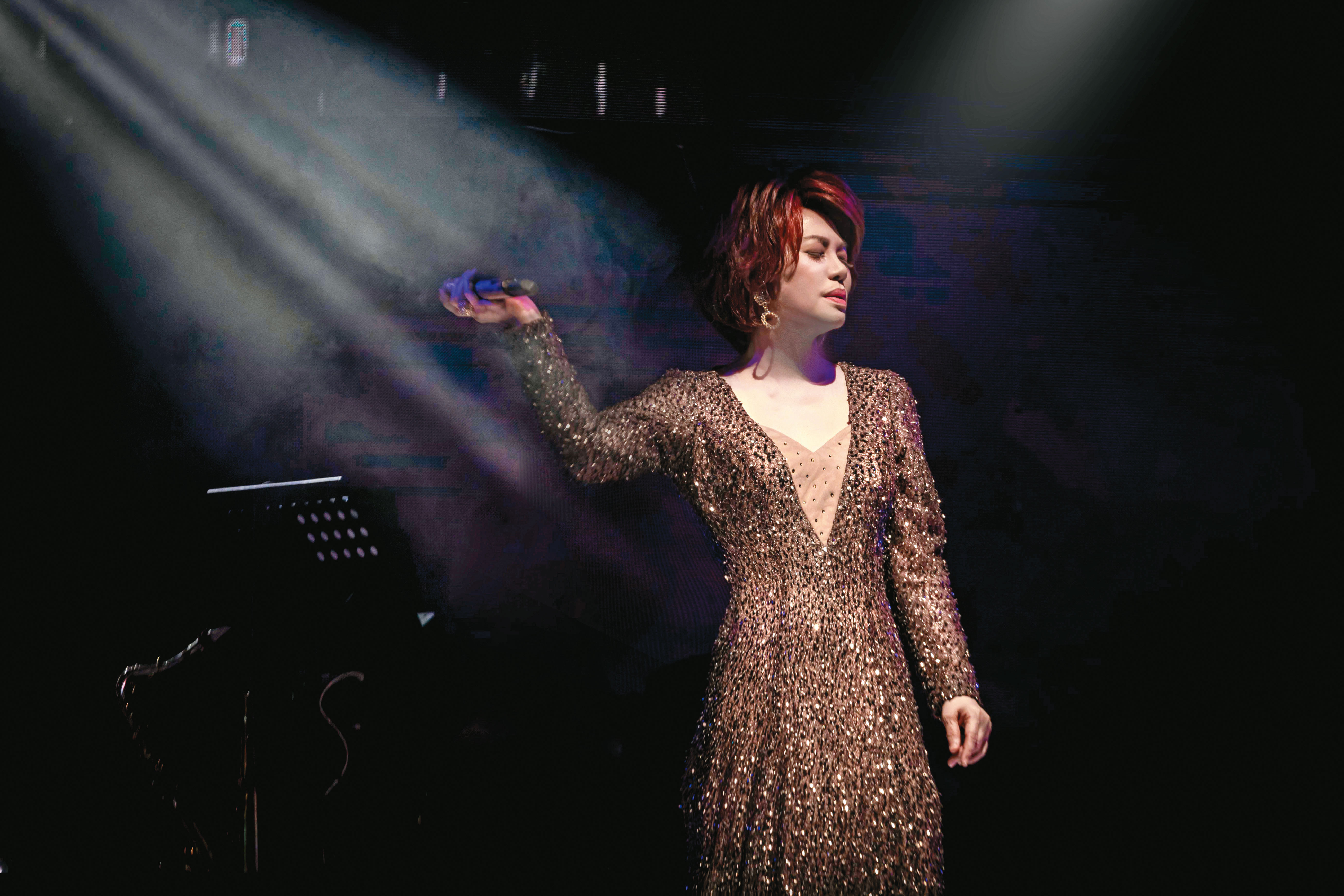 蔡琴說她每一場演出都像是最後一場那樣的全力以赴。