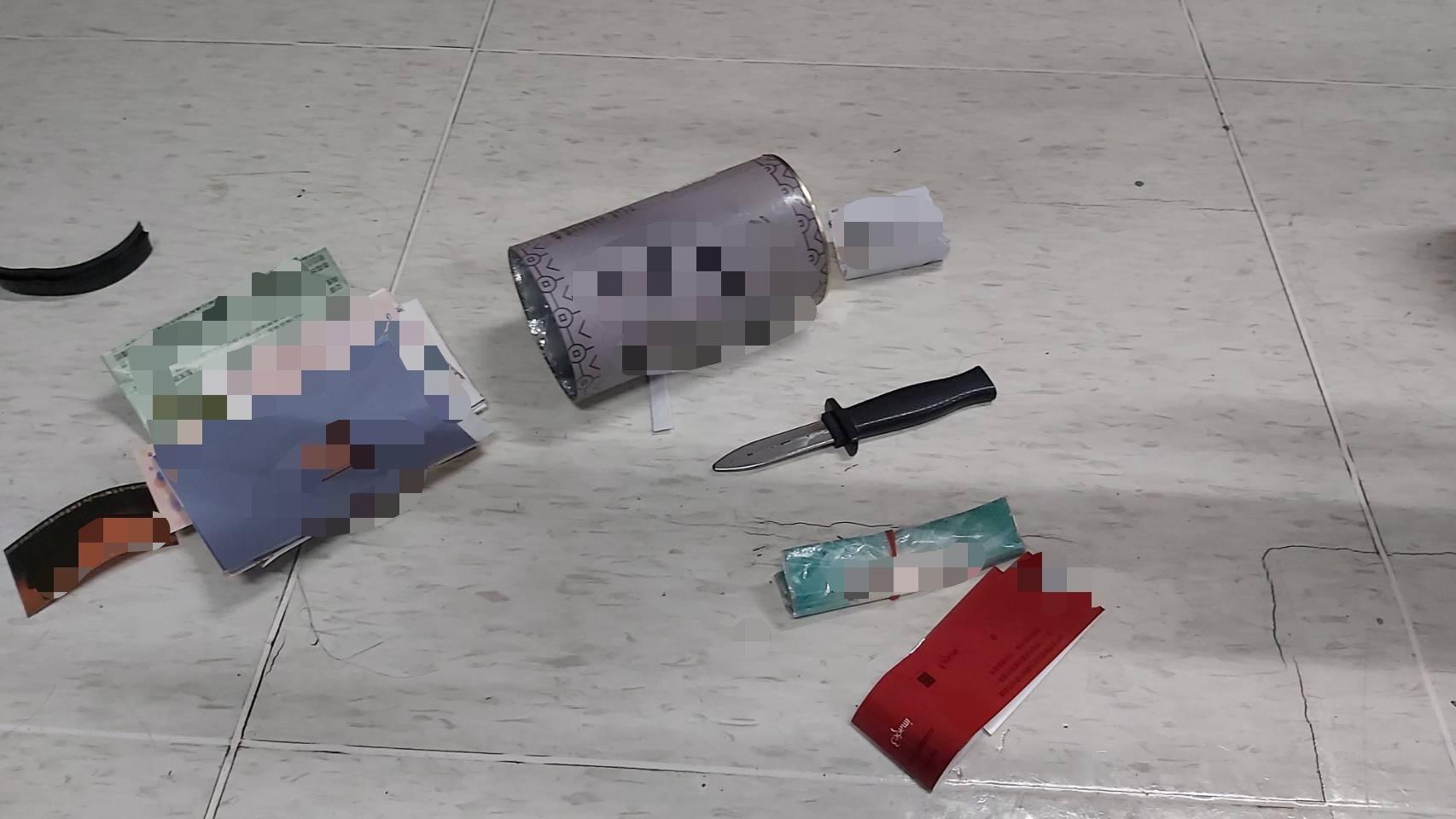爆裂物被警方拆解。（警方提供）