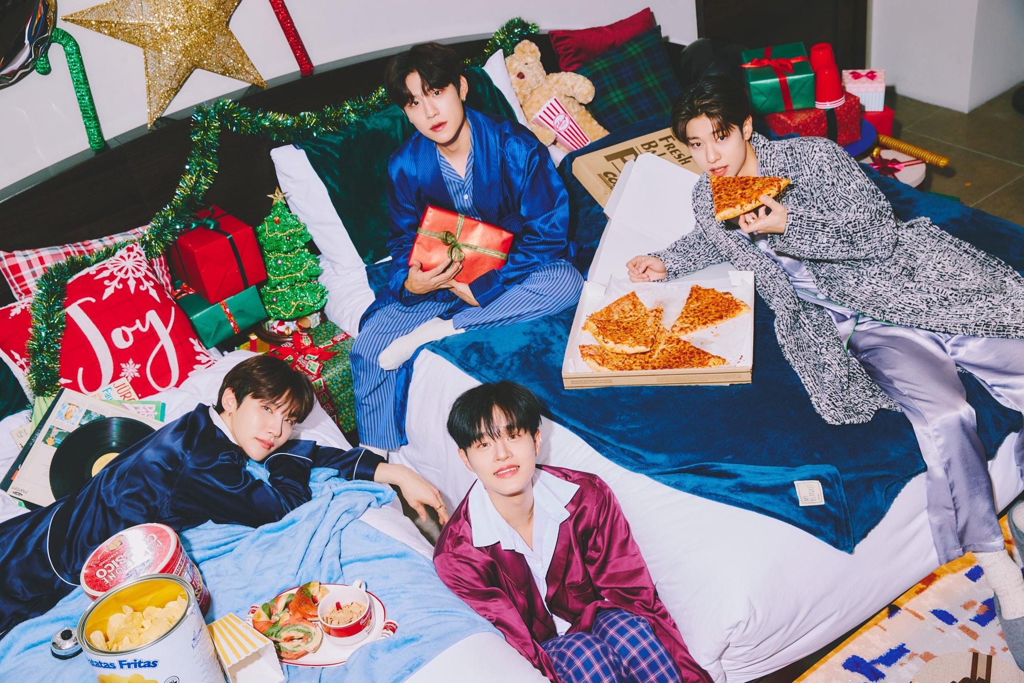 AB6IX超想念台灣粉絲ABNEW們與道地美食。(遠雄創藝提供)