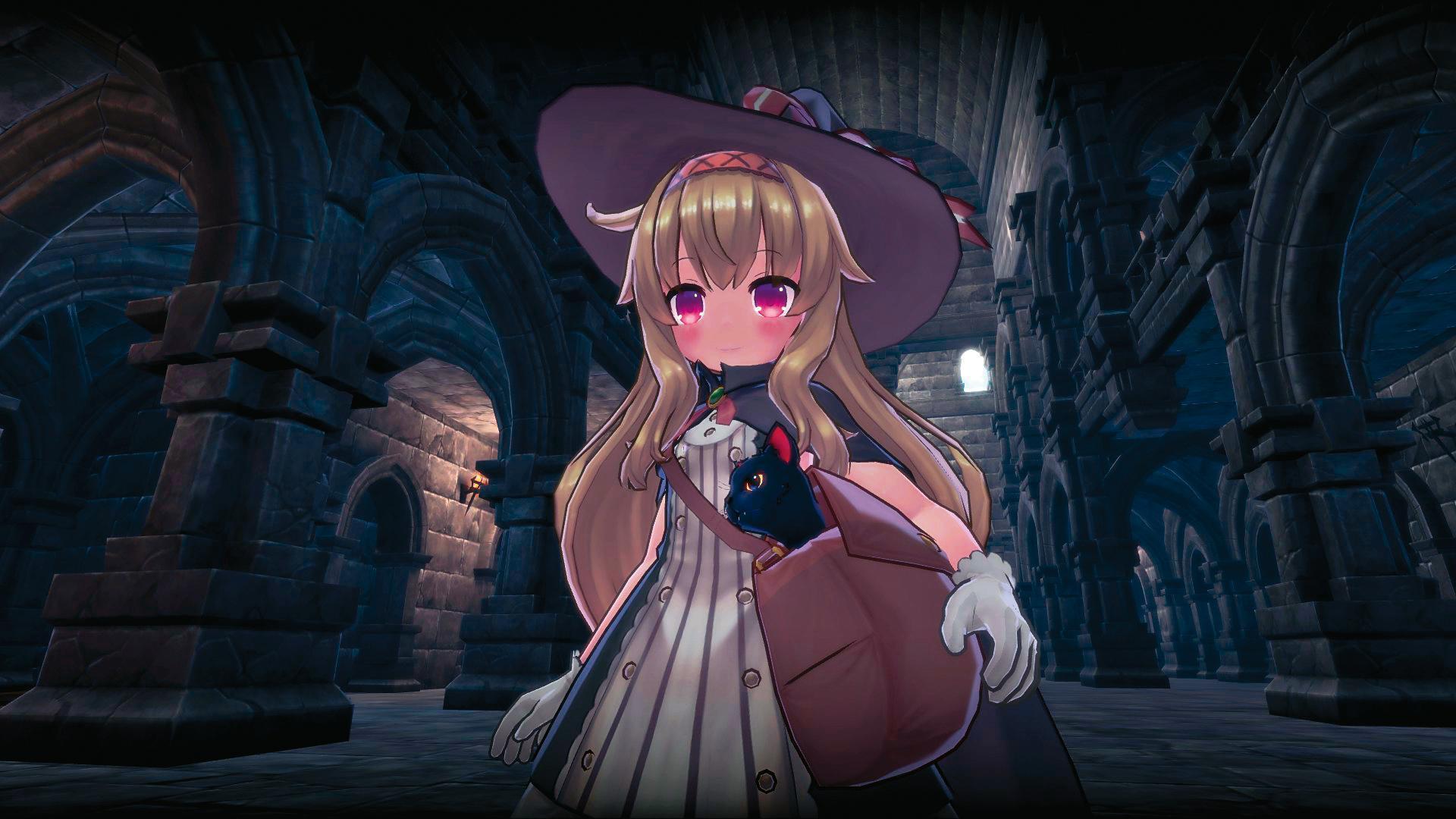 《小魔女諾貝塔》是由台灣Pupuya Games開發、希萌創意協力、傑仕登發行的3D動作射擊遊戲(圖),萌系角色受到玩家喜愛,開發多樣化IP周邊及授權。(翻攝自實機遊戲畫面)