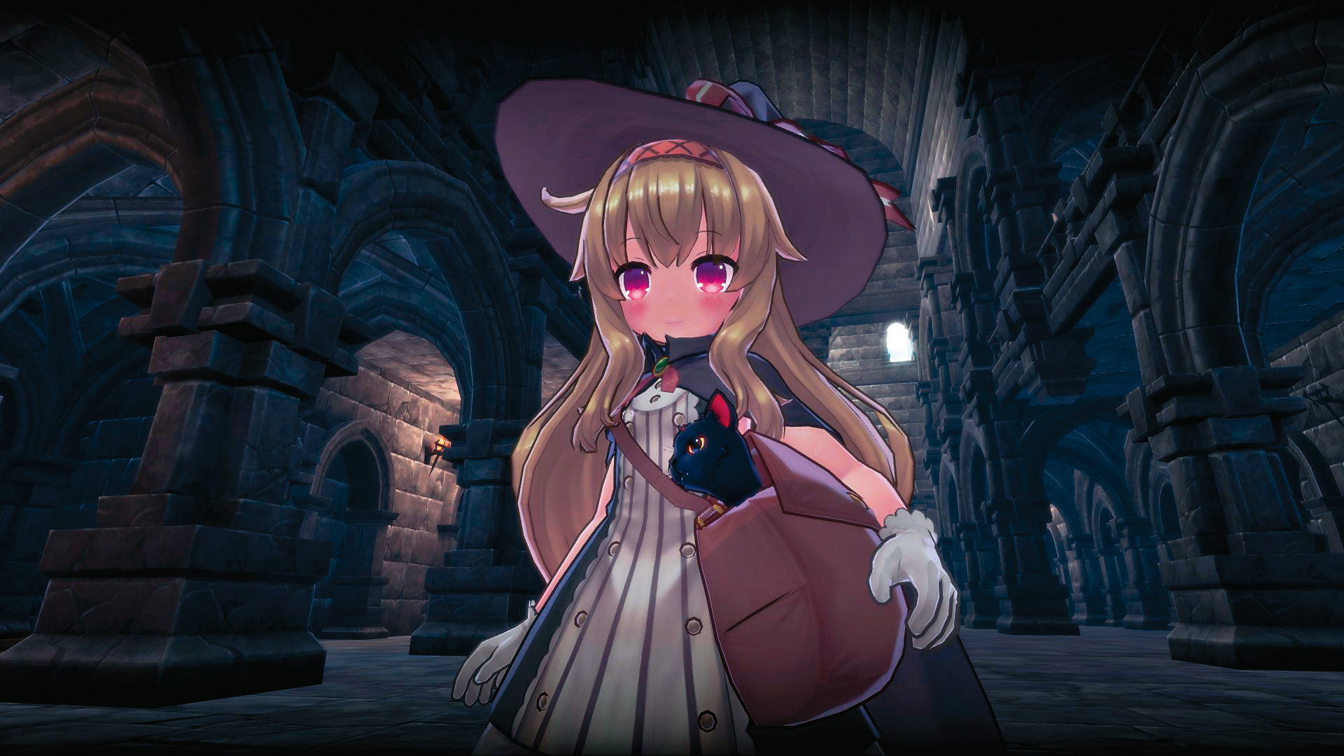 《小魔女諾貝塔》是由台灣Pupuya Games開發、希萌創意協力、傑仕登發行的3D動作射擊遊戲(圖),萌系角色受到玩家喜愛,開發多樣化IP周邊及授權。(翻攝自實機遊戲畫面)