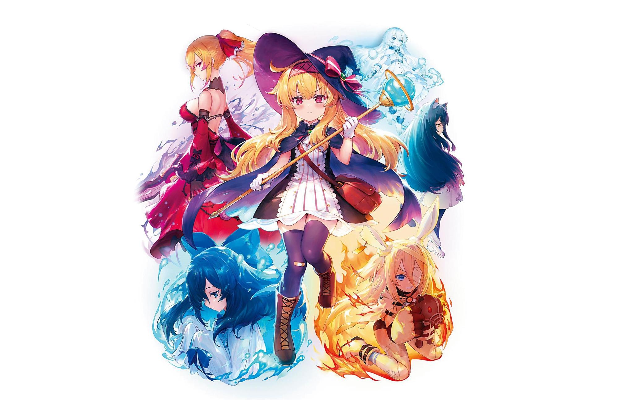 《小魔女諾貝塔》(圖)是由台灣Pupuya Games開發、希萌創意協力、傑仕登發行的3D動作射擊遊戲,萌系角色受到玩家喜愛,開發多樣化IP周邊及授權。(希萌創意提供)