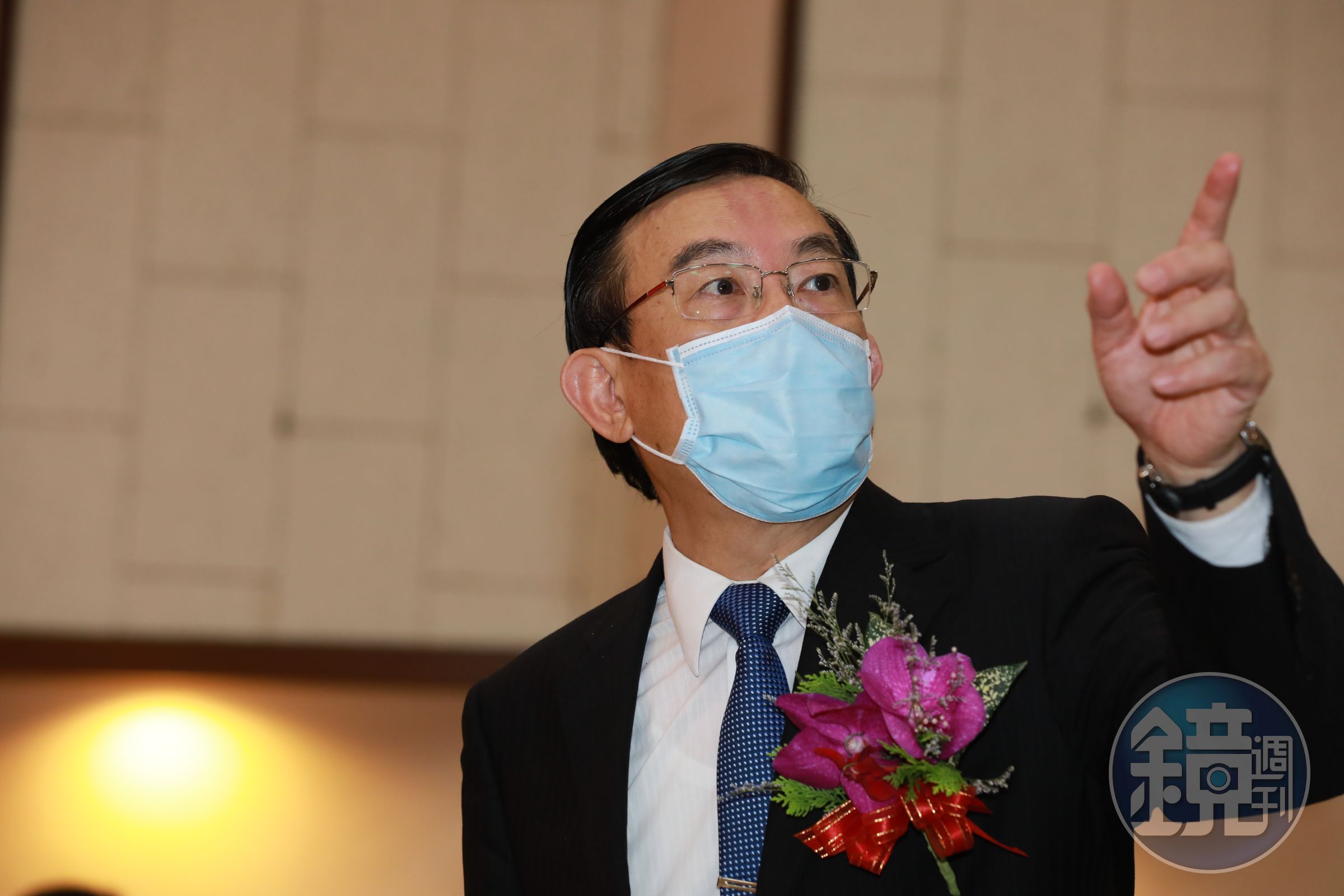 邢泰釗（圖）肯定檢警辛勞，並要求檢警迅速緝捕槍案主嫌「紅龜」歸案。（本刊資料照）
