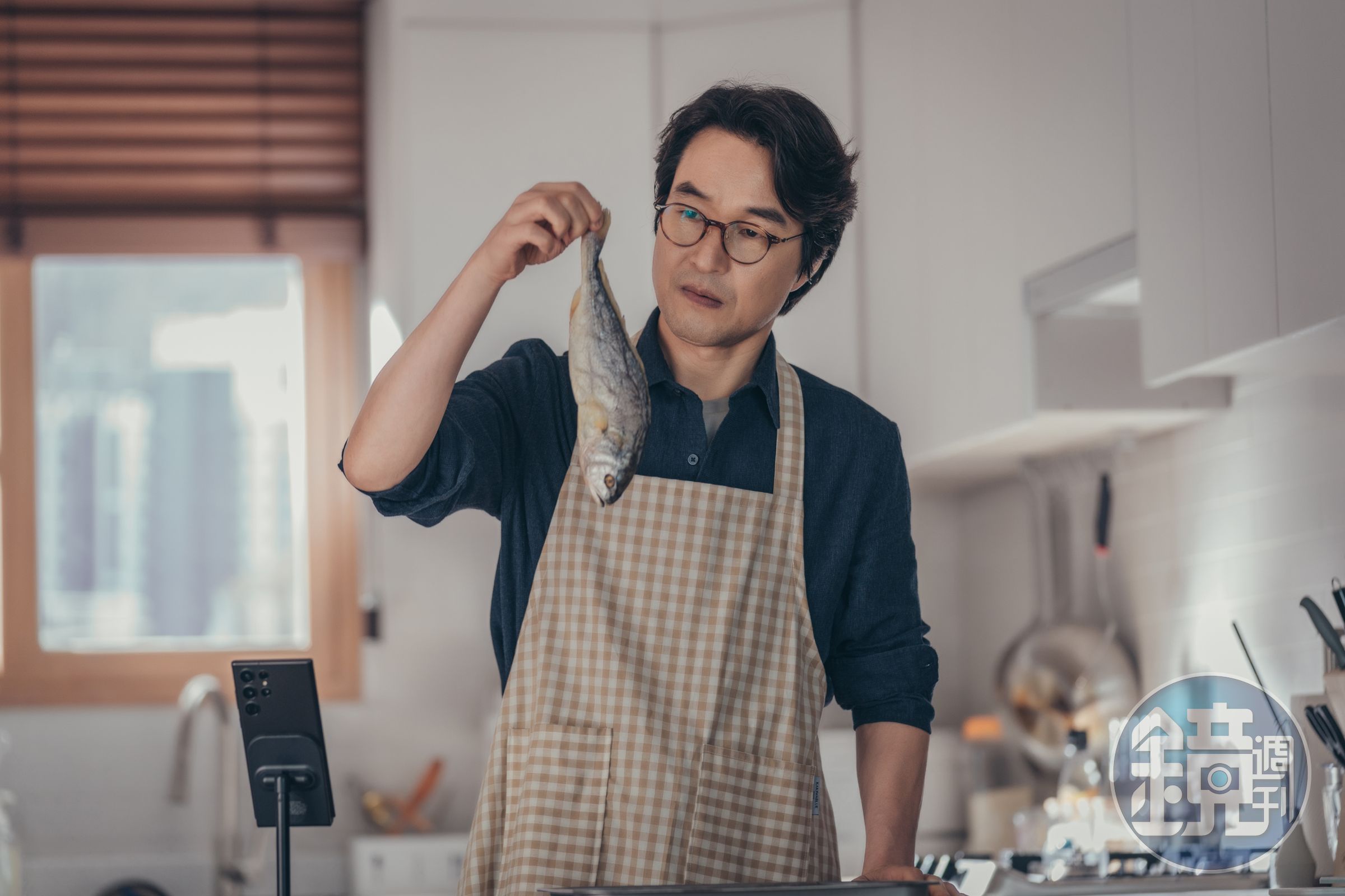 韓石圭被問最後一餐想吃什麼？答案是自己做不出媽媽味道的「餃子湯」。（tvN Asia提供）