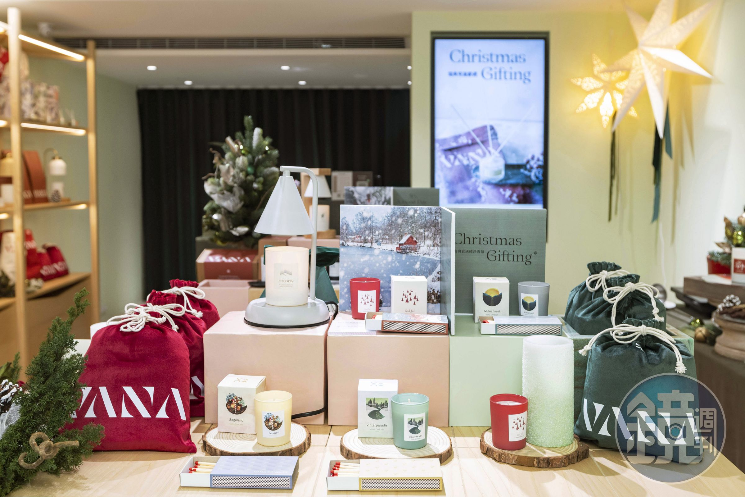 源自瑞典的香氛品牌VANA日前在台北東區展店。（VANA提供）