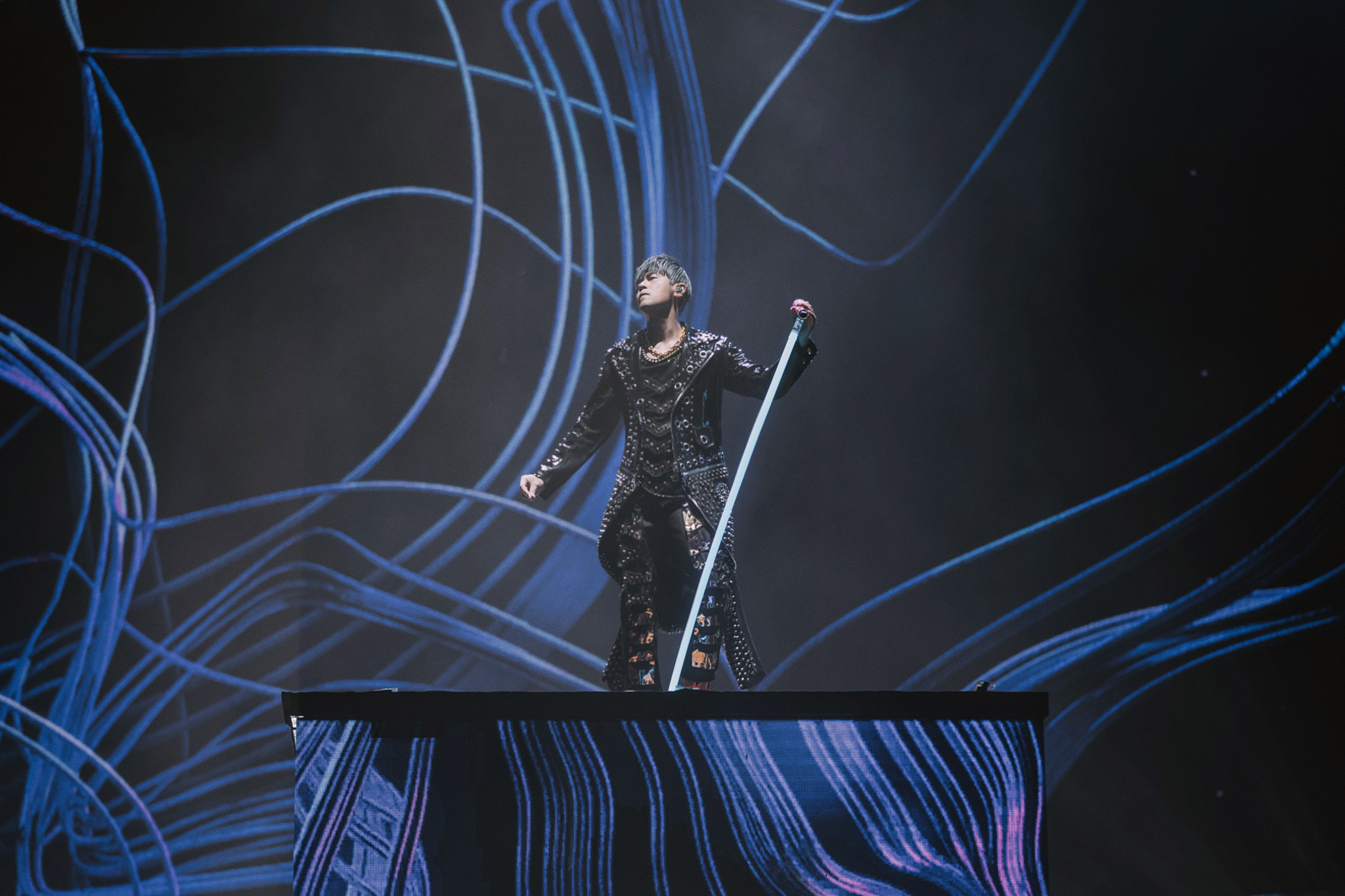 周杰倫在新加坡舉辦《嘉年華》世界巡迴演唱會。（杰威爾提供）