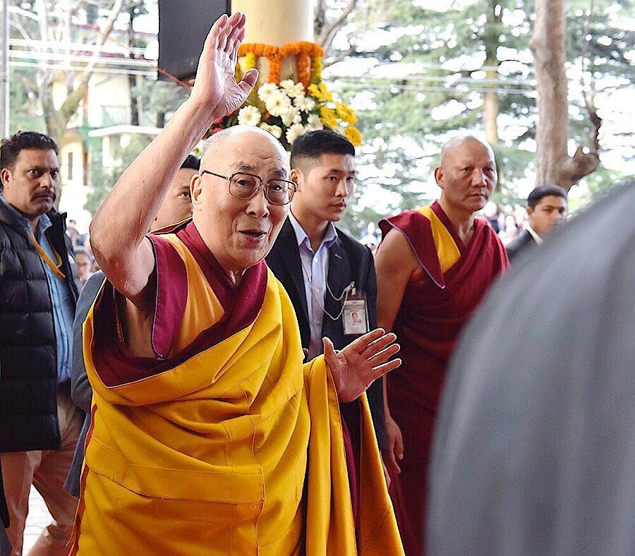 已表明「不再轉世」，達賴喇嘛不讓中國大陸指定新的西藏精神領袖算計得逞。（海鵬）