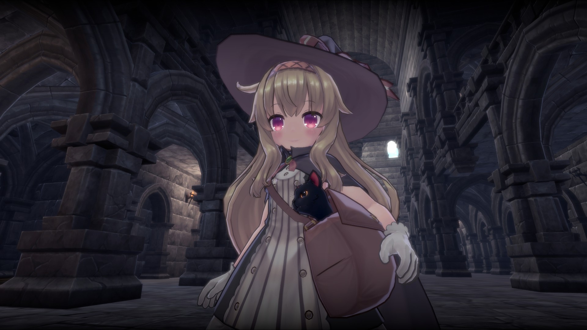 《小魔女諾貝塔》是由台灣Pupuya Games開發、希萌創意協力、傑仕登發行的3D動作射擊遊戲。（翻攝自實機遊戲畫面）