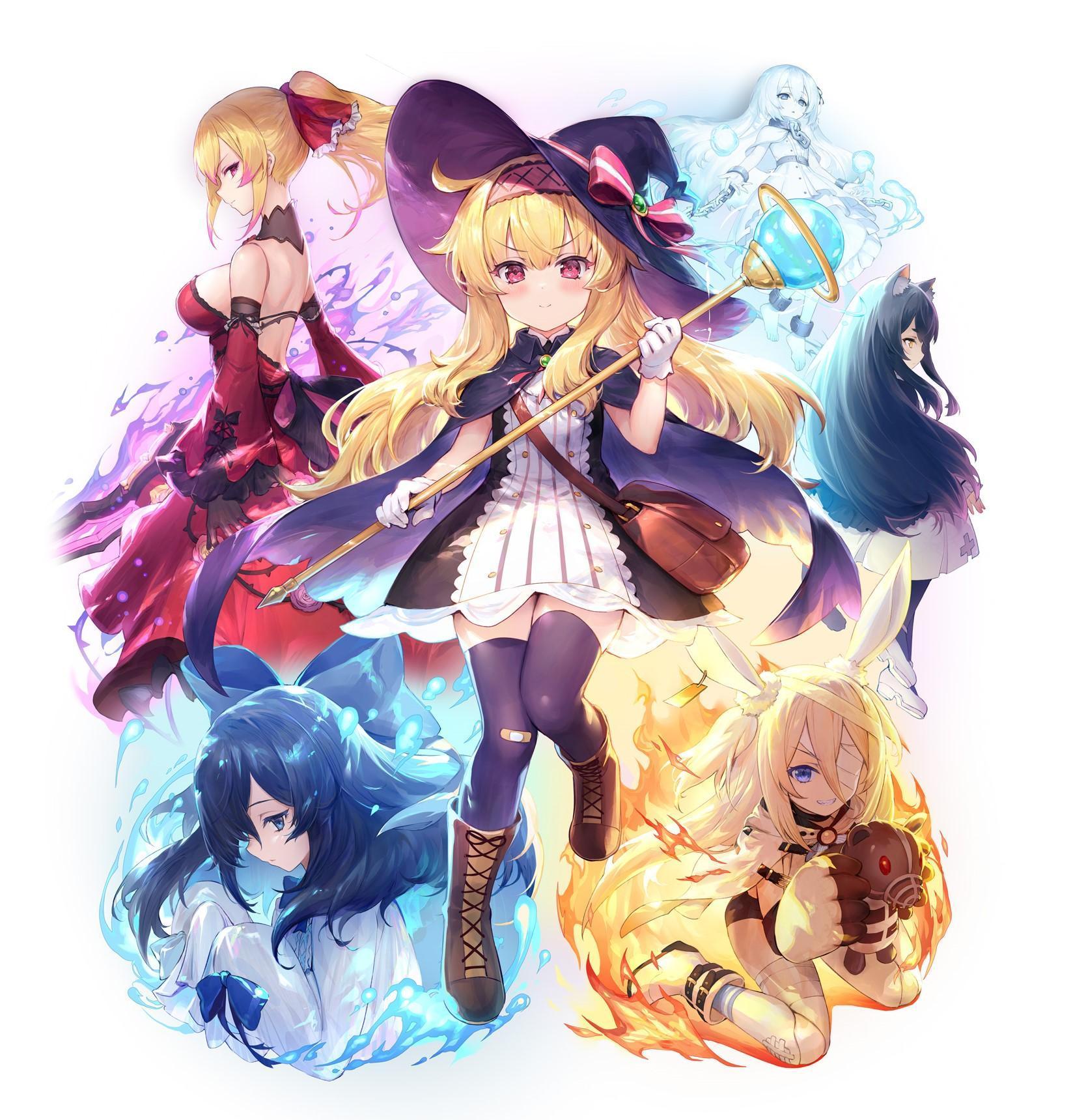 《小魔女諾貝塔》的萌系角色受到玩家喜愛,發展出多樣化的IP周邊及授權。(希萌創意提供)