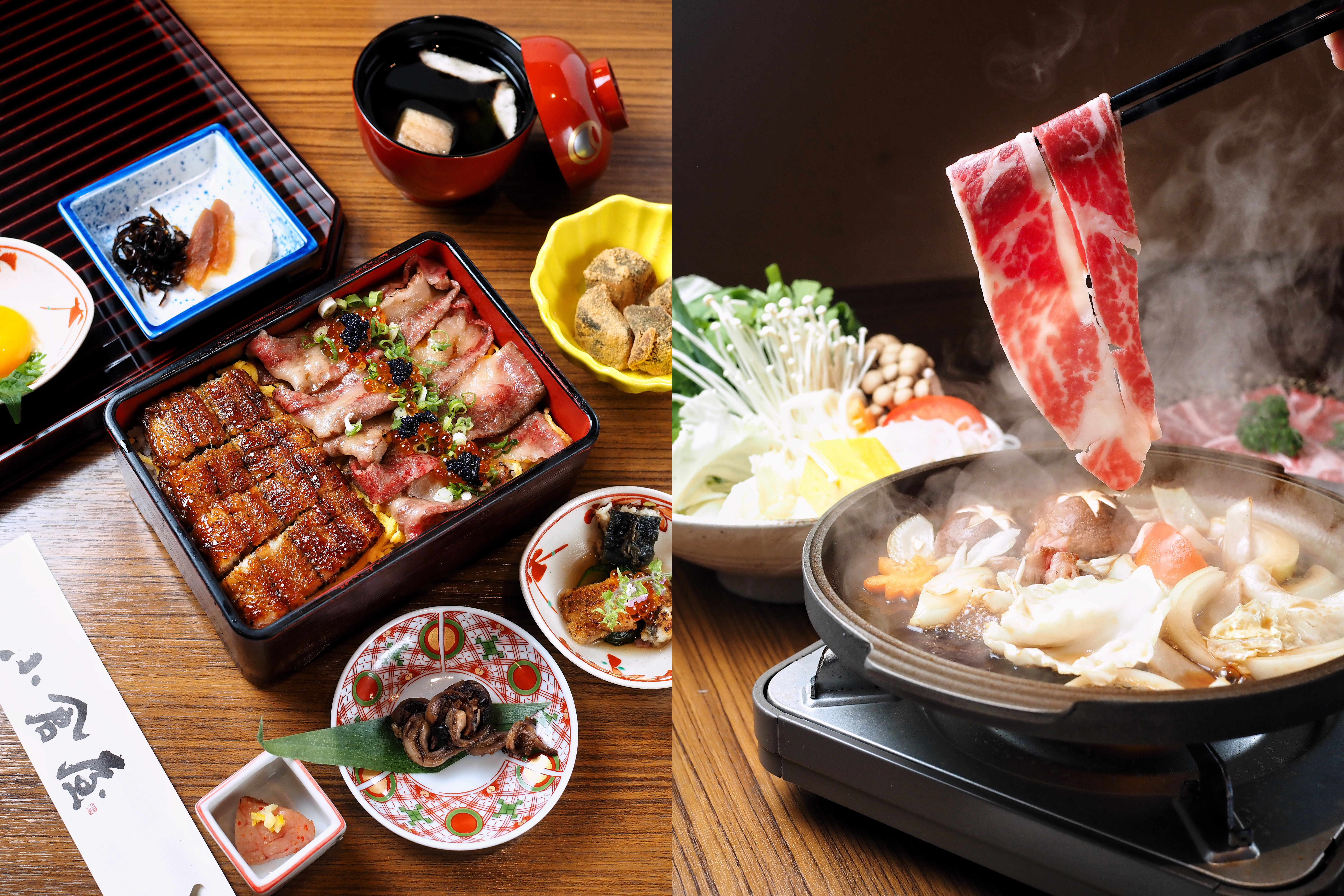 鰻魚名店「小倉屋」趁著在春大直開新店，推出店面限定的新料理。