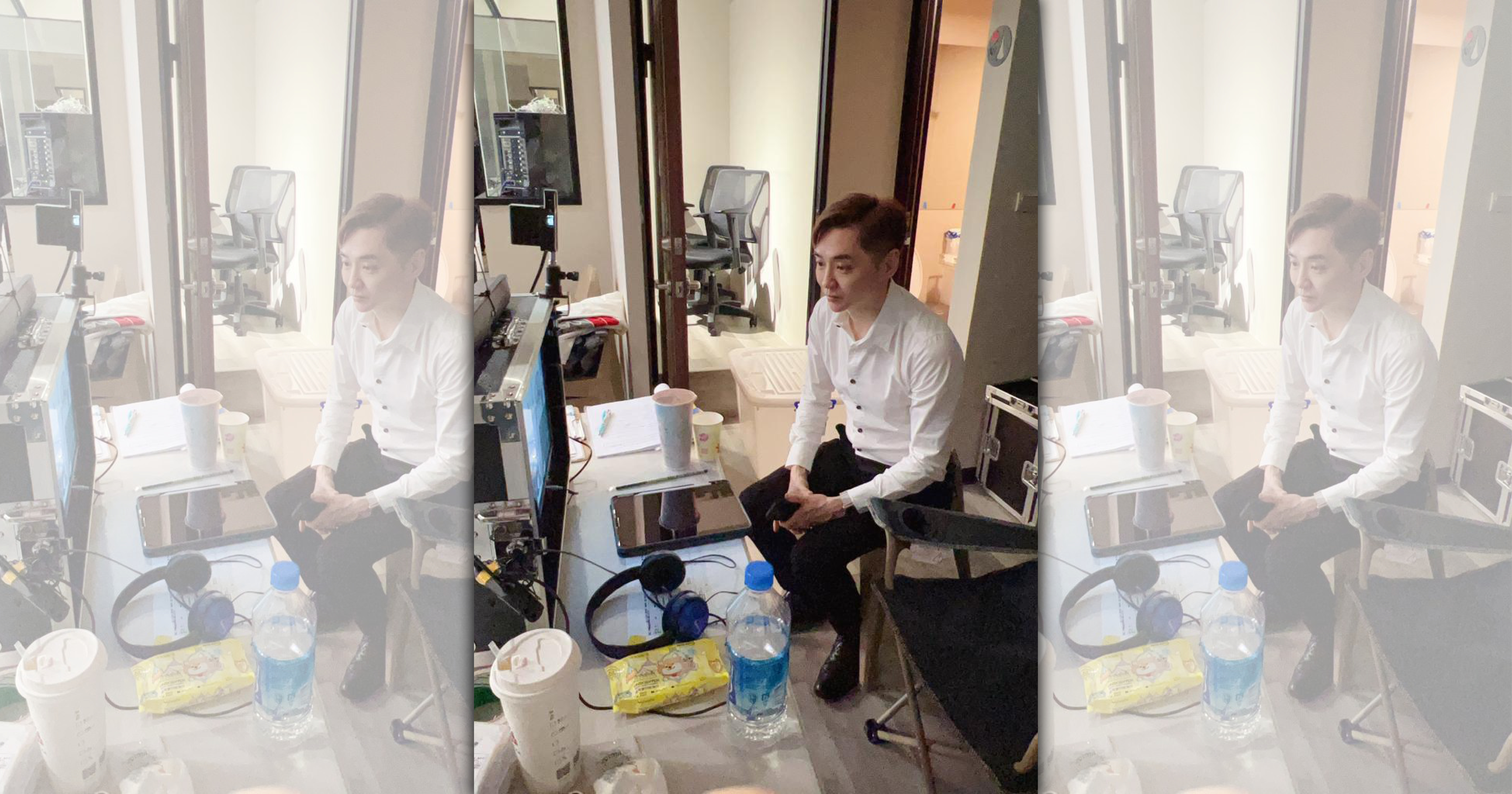 宋逸民淡出演藝圈多年，近日挑戰戲劇製作人籌拍新戲《幸福宅一起》。（藝起發光提供）