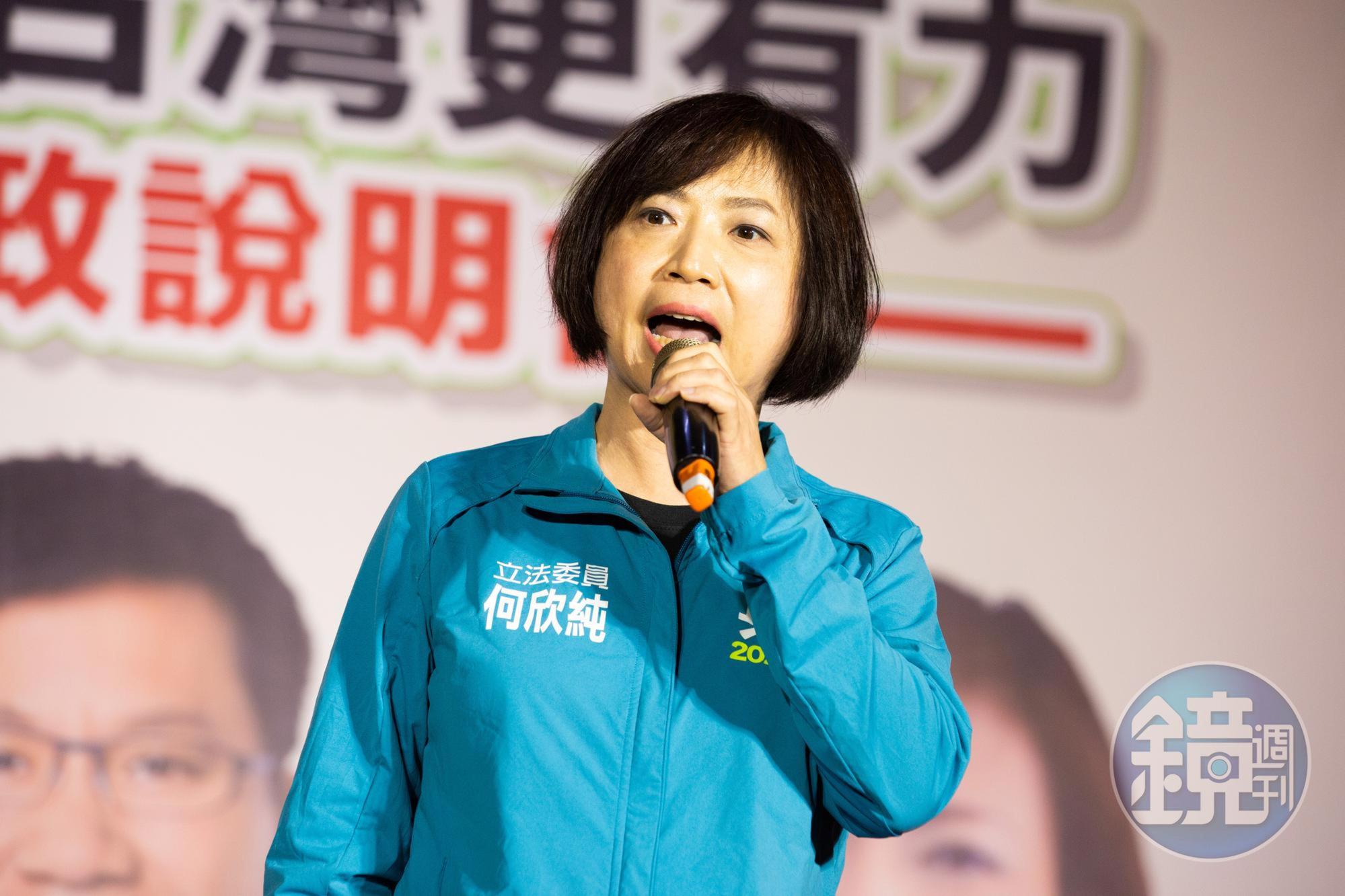 民進黨在嘉義市長選戰再度吞敗,綠委何欣純昨天於臉書po文,「結果再次告訴我們,沒有大破大立,就沒有大開大闔。我們的『檢討』到底是什麼?」(本刊資料照)
