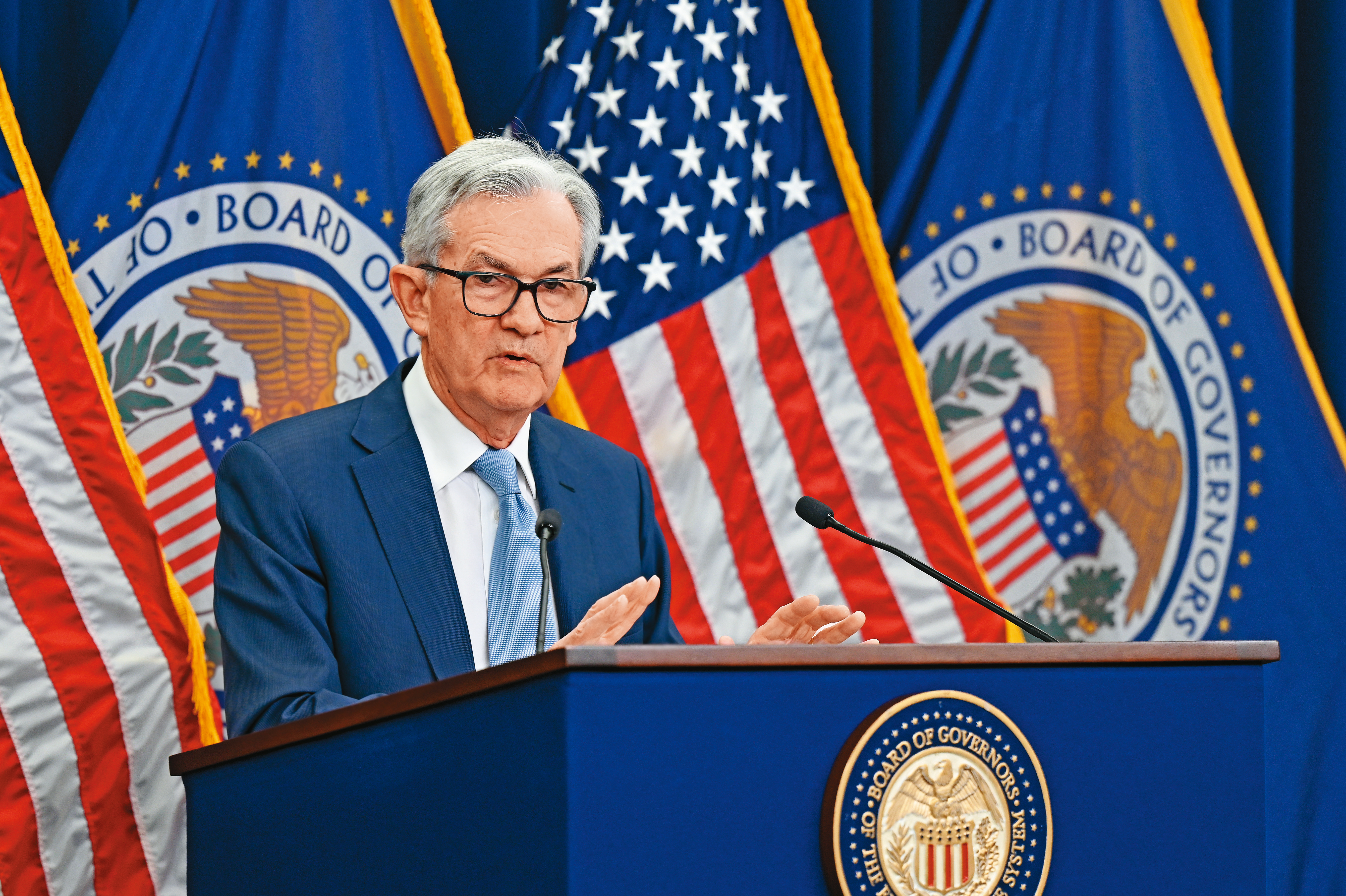 雖然美國聯準會認為經濟成長在衰退邊緣，但仍然會把控制通膨作為首要目標。（翻攝聯準會Flickr）