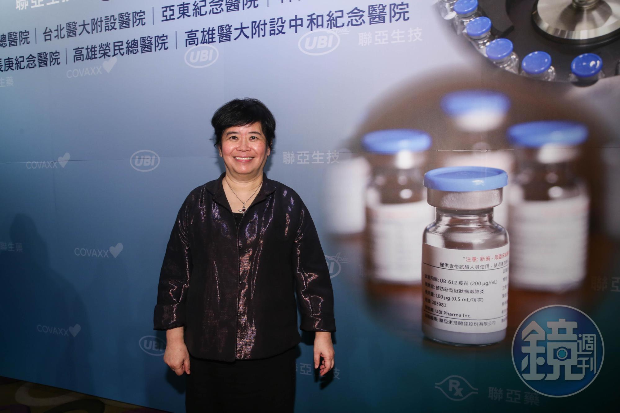 王長怡（圖）與女兒纏鬥多時，成功守住聯亞生技、聯生藥。
