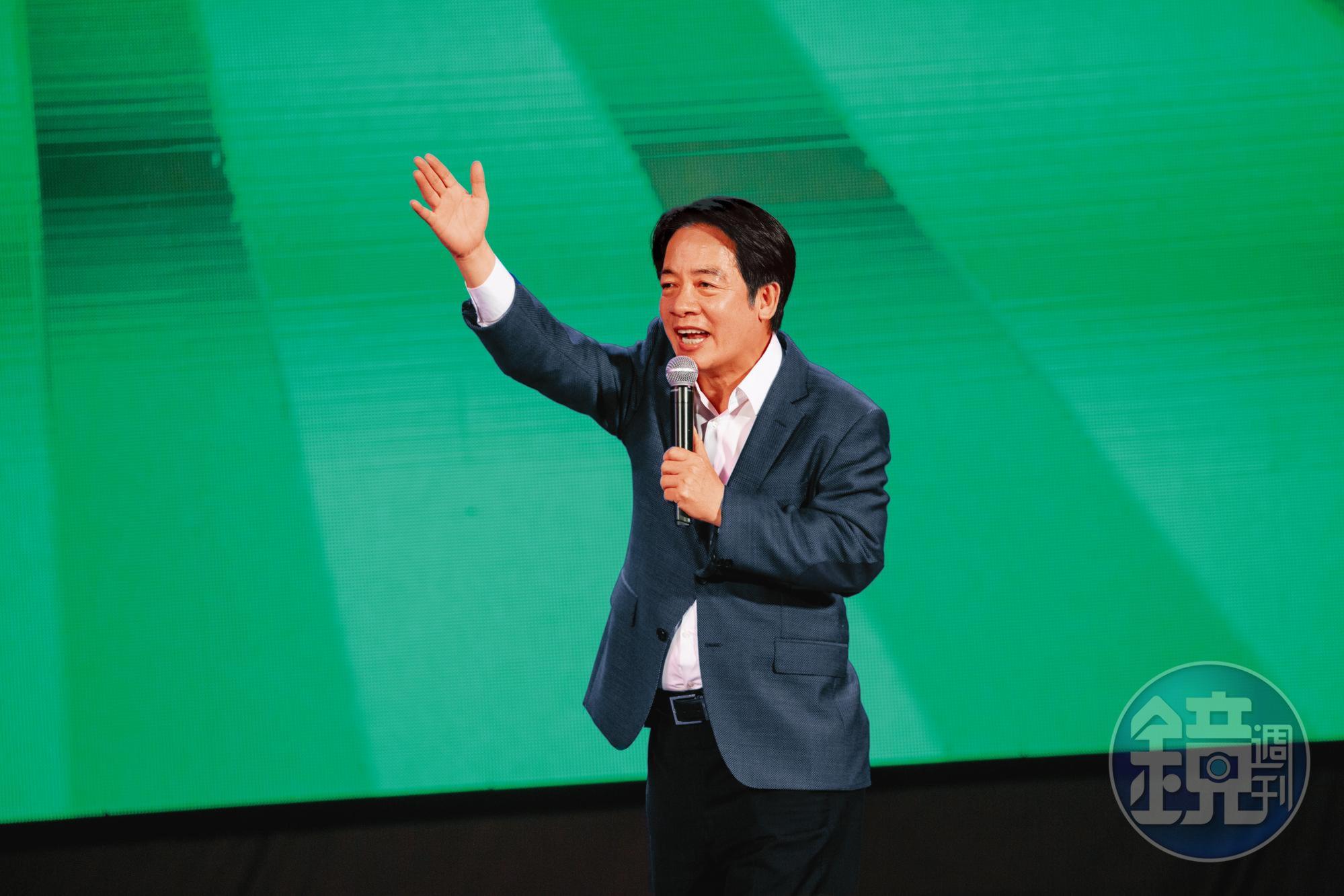 民進黨主席補選,僅1人登記,賴清德入主黨中央已成定局。