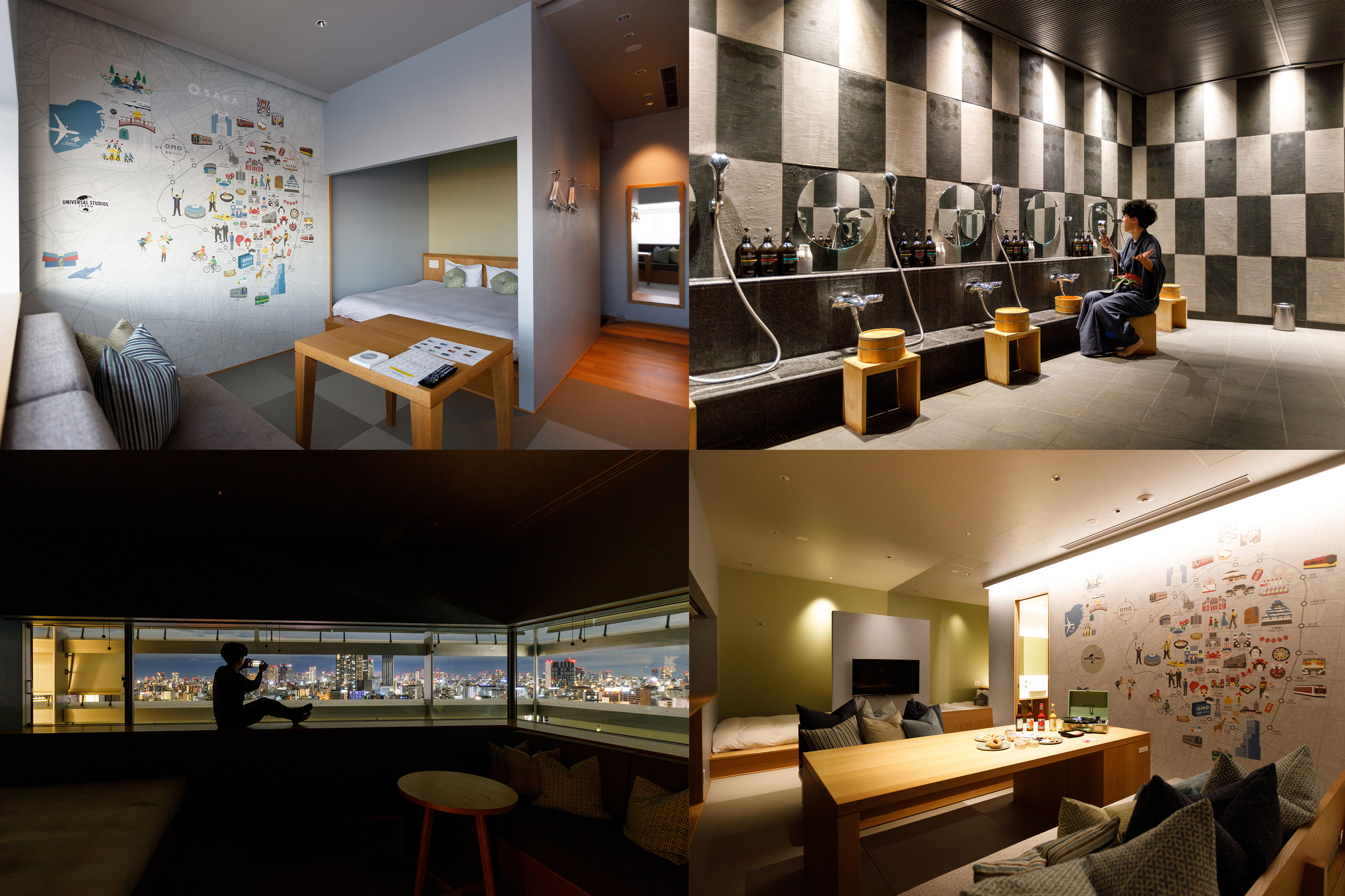 「OMO7大阪by星野集團」是OMO系列當中，提供全方位服務的旅館，總共有436間客房、8種房型，以及專屬的咖啡館與餐廳。