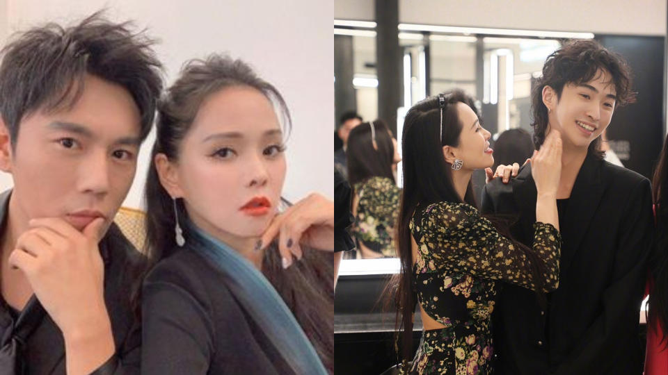 伊能靜與奏昊生有小米拉,她與前夫生的恩利成為藝術家。(翻攝自微博)