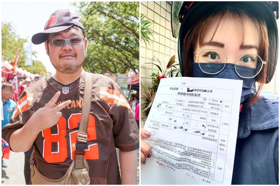 網紅護理師張喬瑜（右）對四叉貓（左）提告恐嚇、求償外，還發文向先生公司的病患家屬們道歉。（左圖翻攝自四叉貓臉書，右圖翻攝自喬喬塔Green大可不必 - 張喬瑜護理師2臉書）