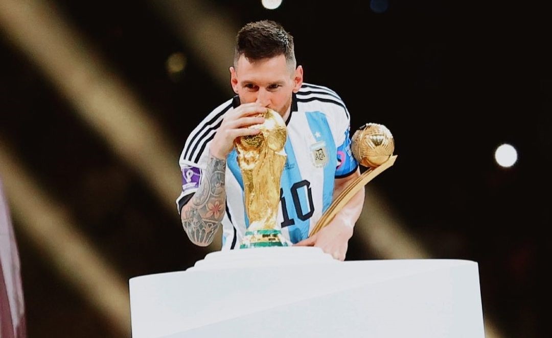 為避免造成混亂，阿根廷政府早在2014年就立法禁止國民將「Messi」當成名字使用。（翻攝自Lionel Messi IG）