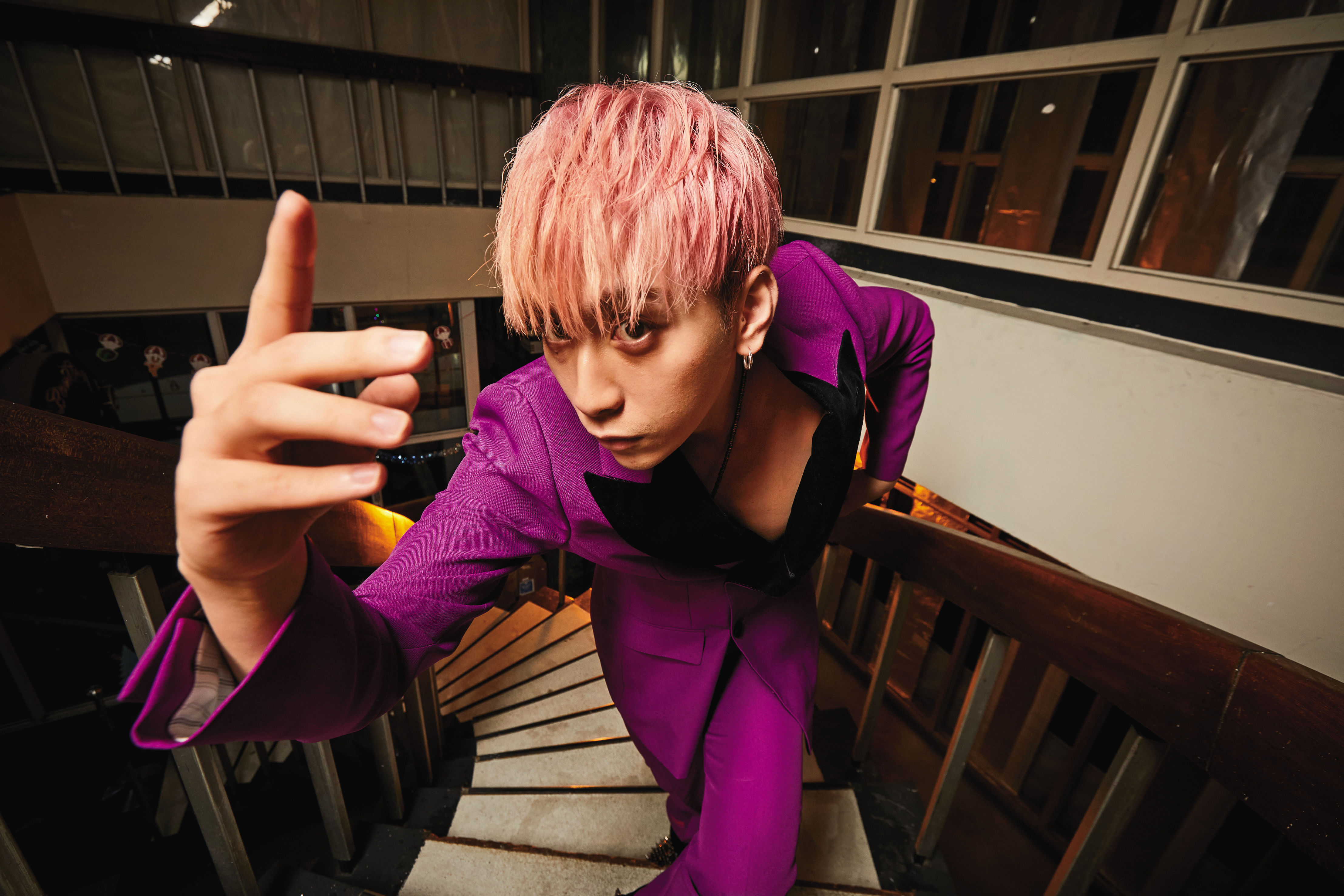 曹家齊有著一身好舞蹈功夫，堪稱FEniX舞蹈擔當。（服裝提供：GUCCI）