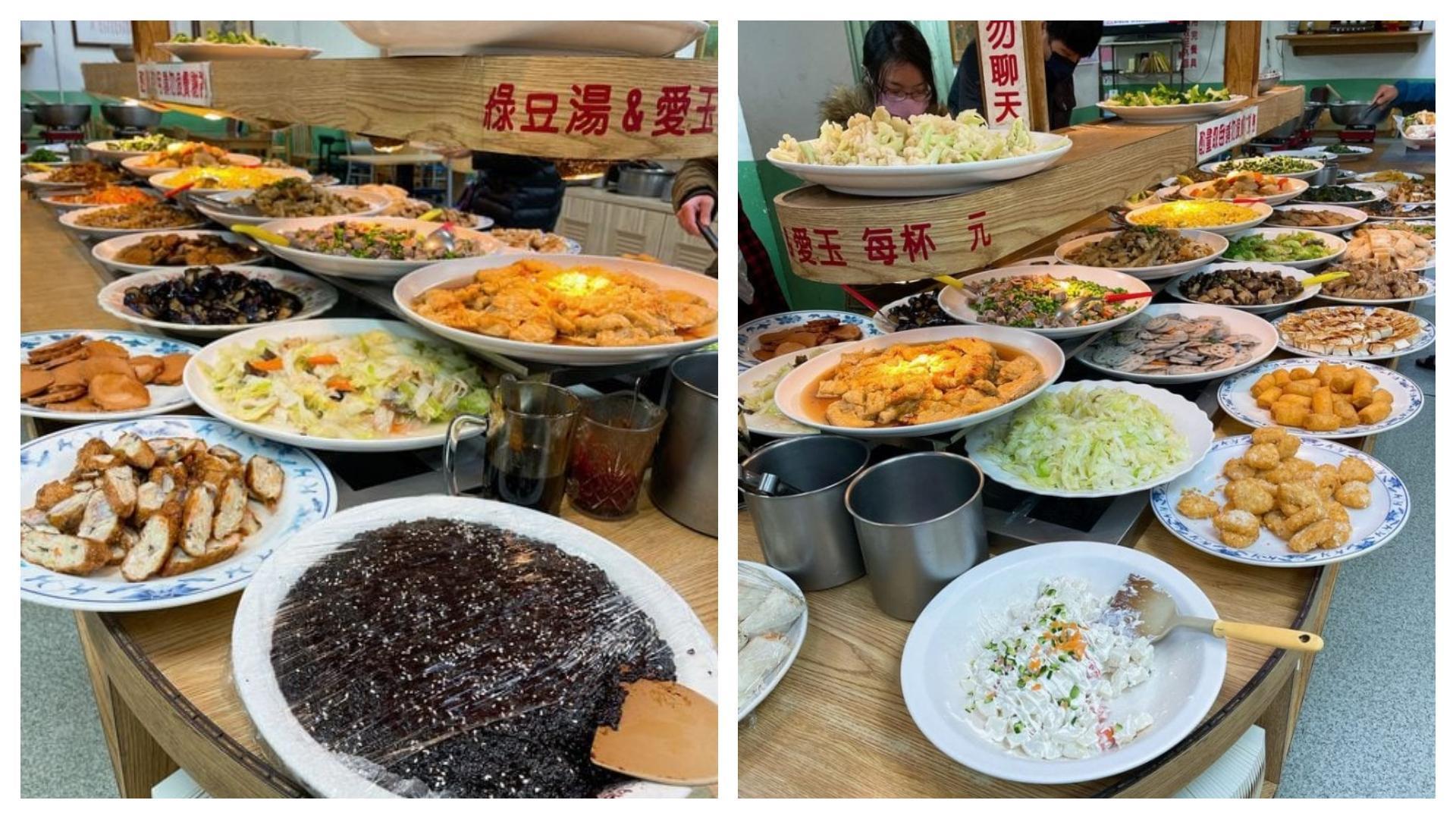 一名男網友分享新北一家性價比高的自助餐廳。(翻攝自Dcard)