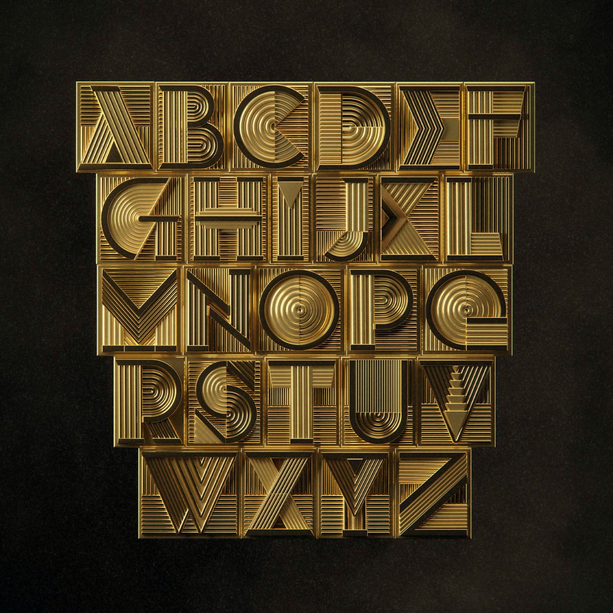 西班牙字體設計藝術家Alex Trochut為積家設計了一組名為「1931」的字體，以雕刻藝術展現Art Deco裝飾藝術風格的精髓。