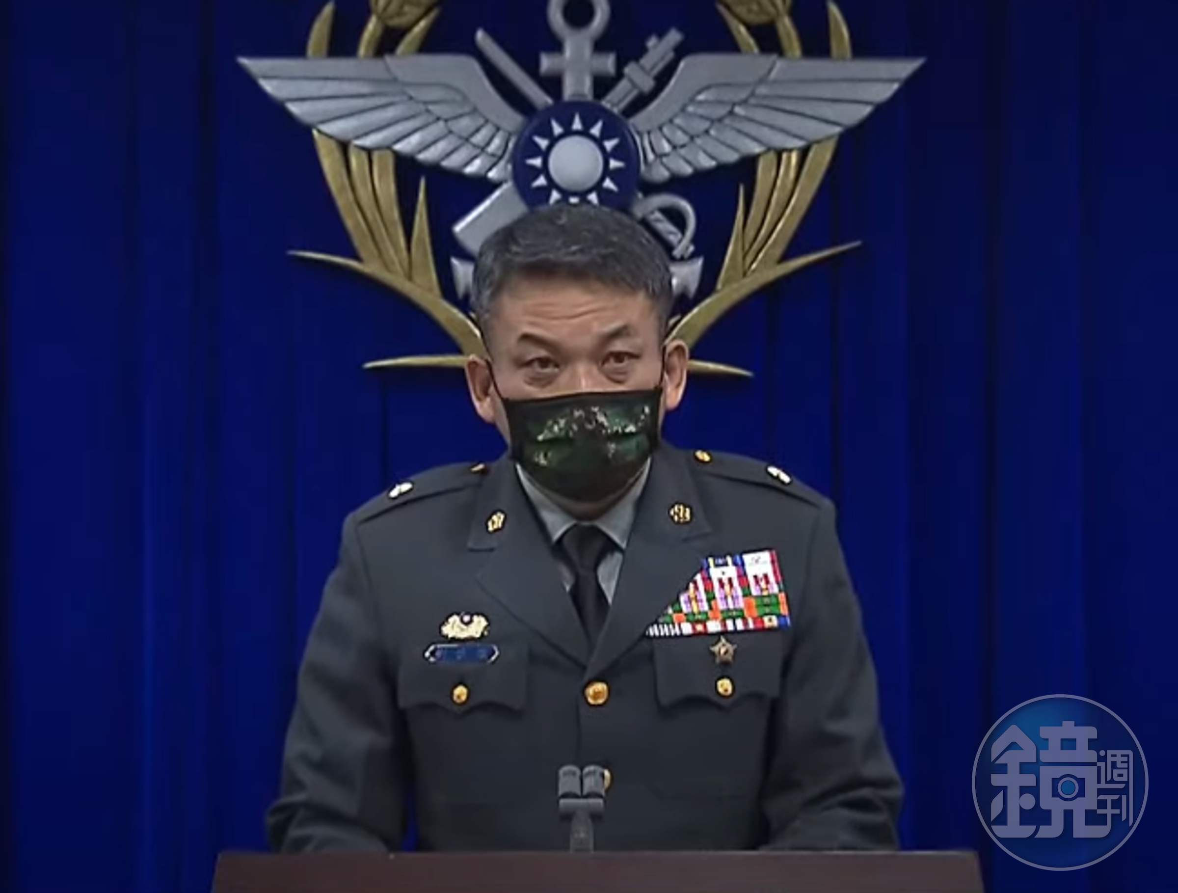 國防部訓練參謀次長室軍事訓練處處長劉慎謨少將。（翻攝自YouTube）