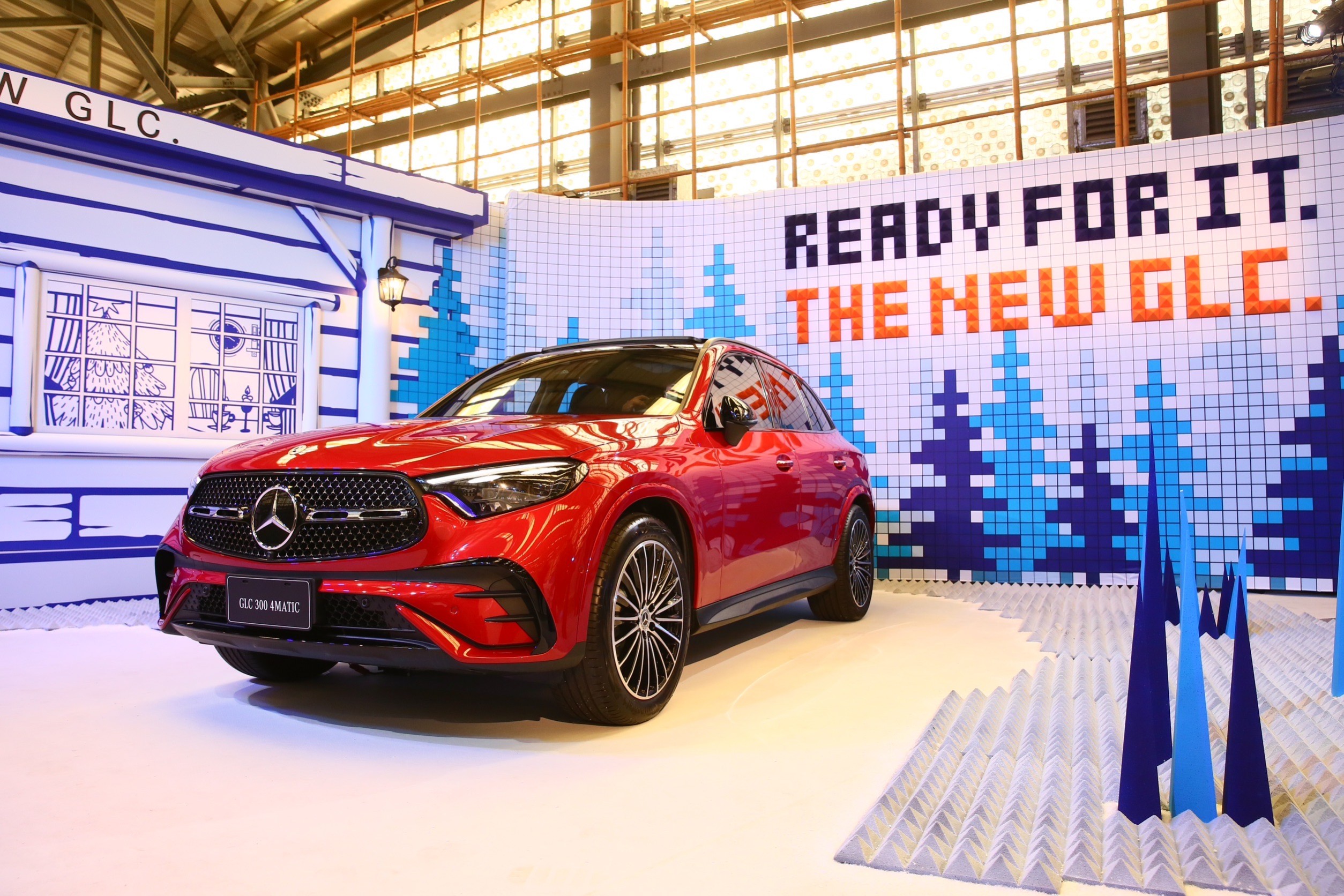 在台最熱賣的德國賓士休旅車GLC，19日正式在台發表。