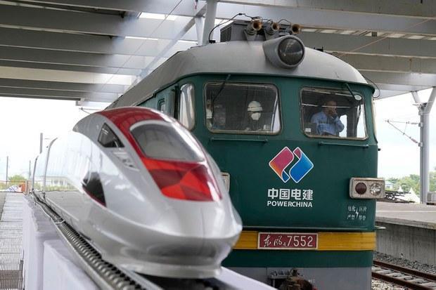 中國佈局印尼蓋雅萬高鐵，造價不斐。（翻自《自由亞洲電台》）
