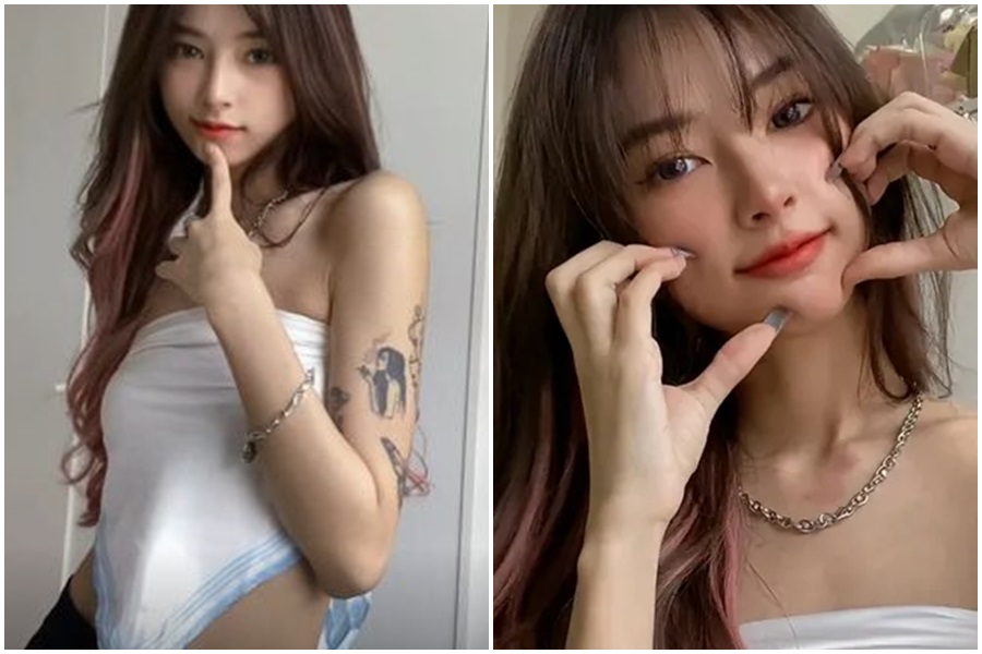 網紅養豬妹妹外型可愛。(翻攝自養豬妹妹抖音)