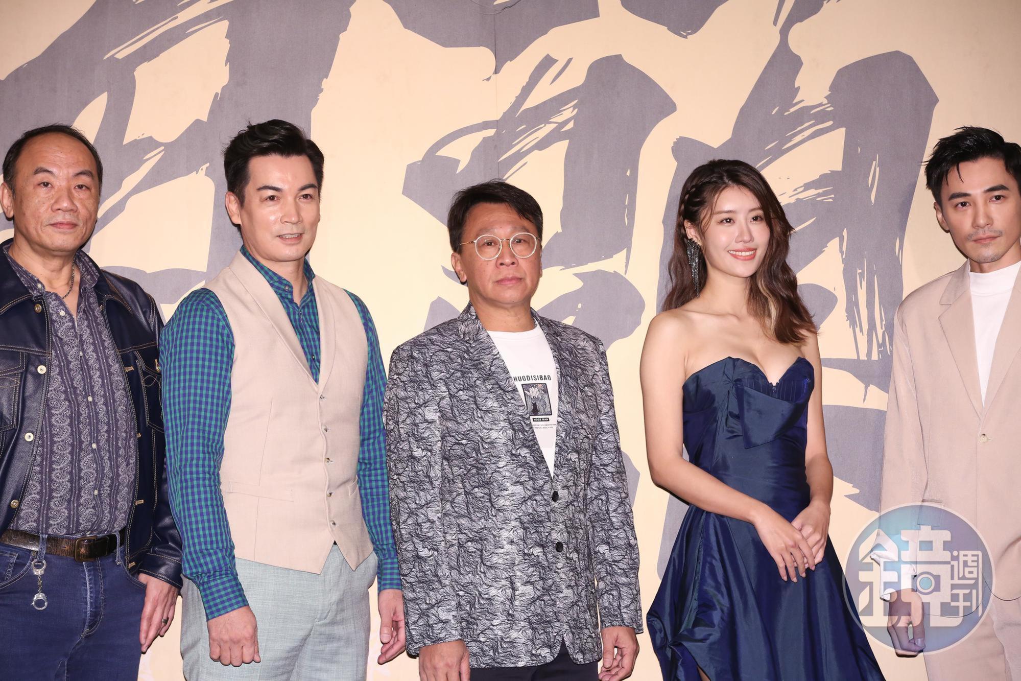 游安順、伊正是《角頭》影集版新加入的硬底子演員。