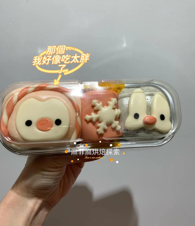神人網友利用好市多販售的食材做出超萌饅頭餐盒，讓不少網友敲碗上架。（翻攝臉書社團「Costco好市多 商品經驗老實說」）