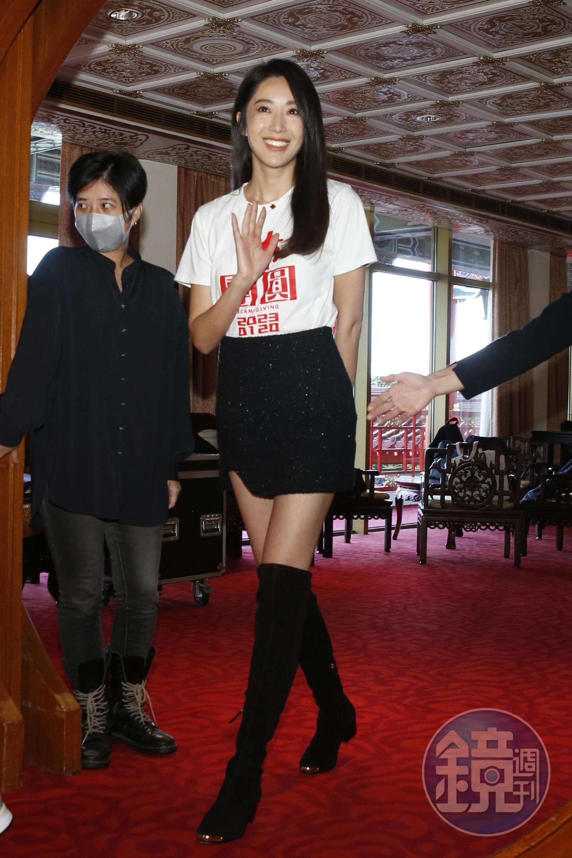 隋棠久未拍電影，此次再度亮相幕前狀態極佳，不僅被屁孩視為女神，林子熙也很羨慕她的身材。