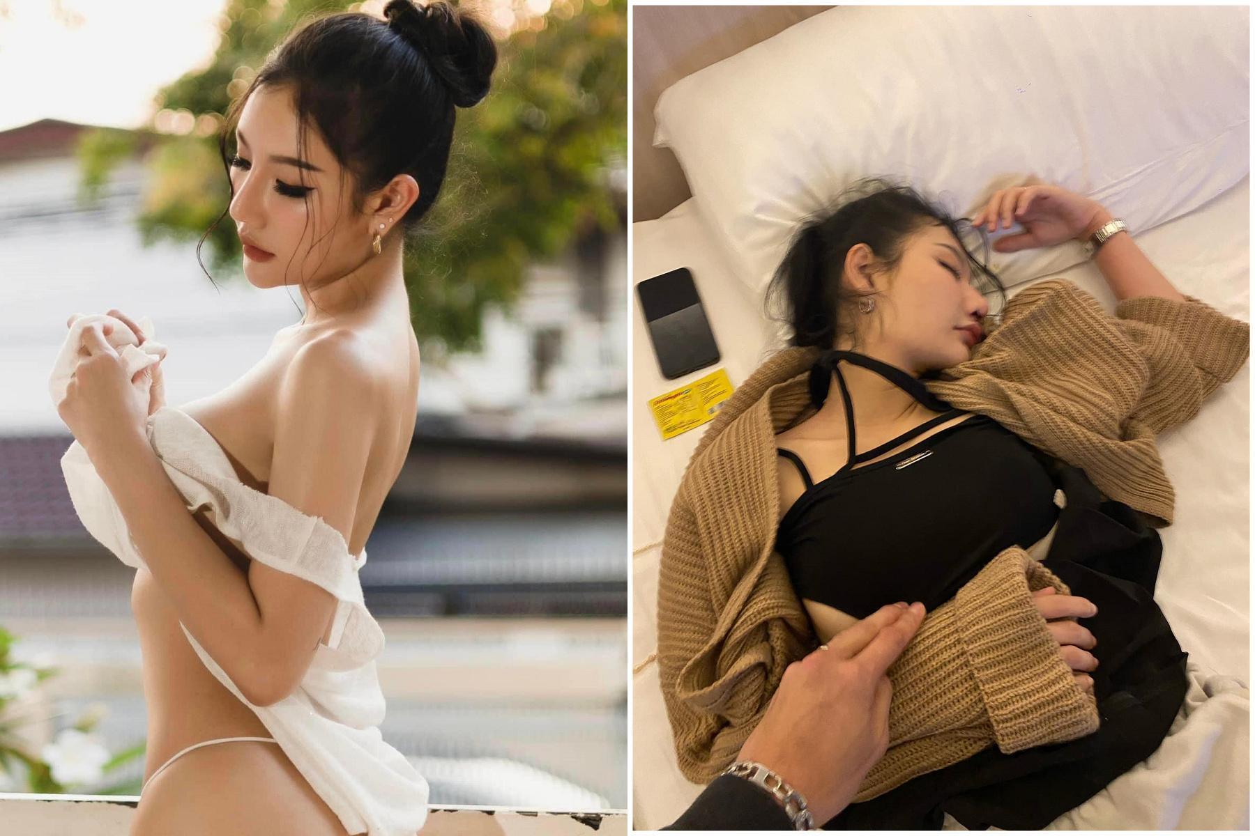 爆乳正妹慘被下藥全身「七孔流血」，沒被撿屍卻成喪屍太恐怖。（翻自臉書）