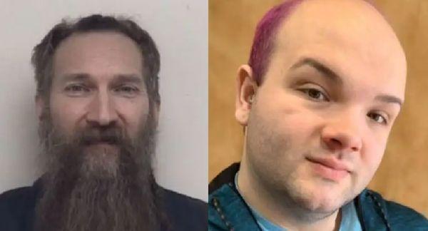 拉騰斯基（左）殺害男大生貝肯（右），更殘忍將受害人生殖器吃下肚。（翻攝自Twitter）