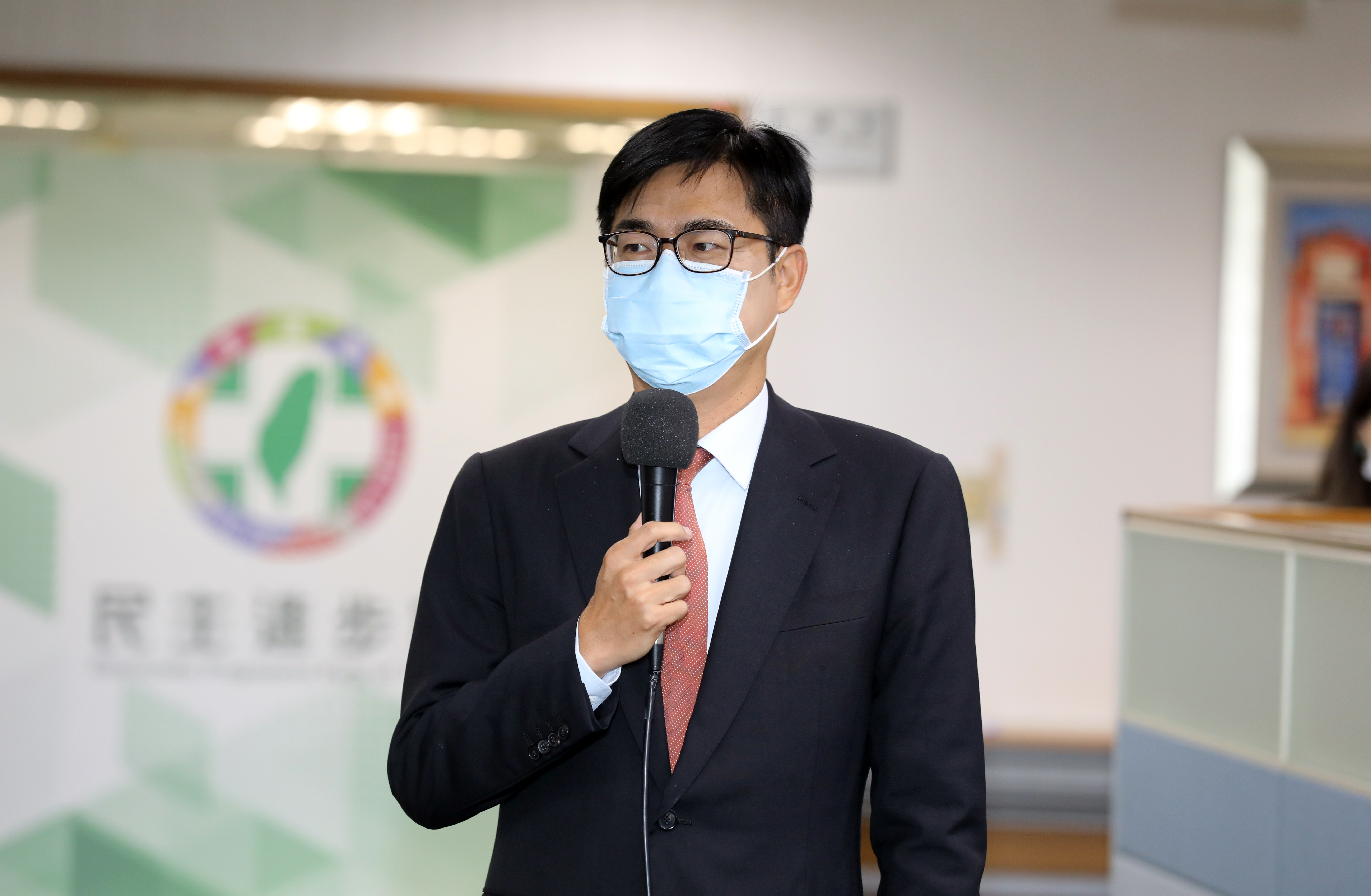 民進黨今舉行中執會，代理黨主席陳其邁在會上罕見說了重話。（本刊資料照）