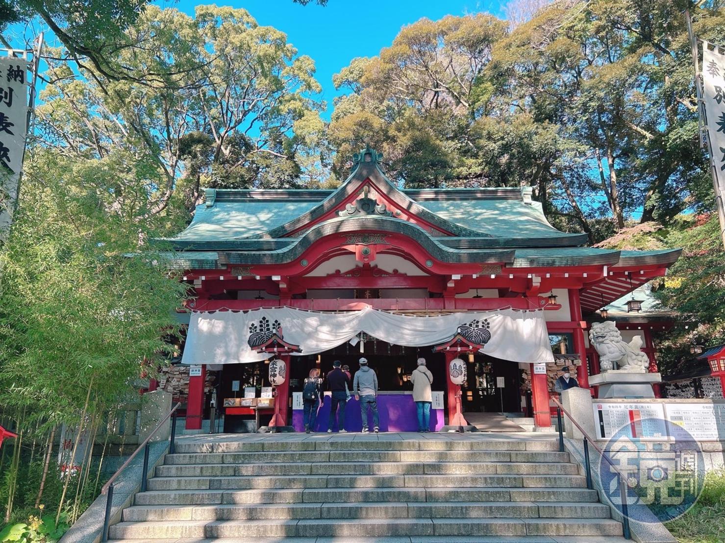 來宮神社位於靜岡縣熱海市,是守護當地居民有名的神社。