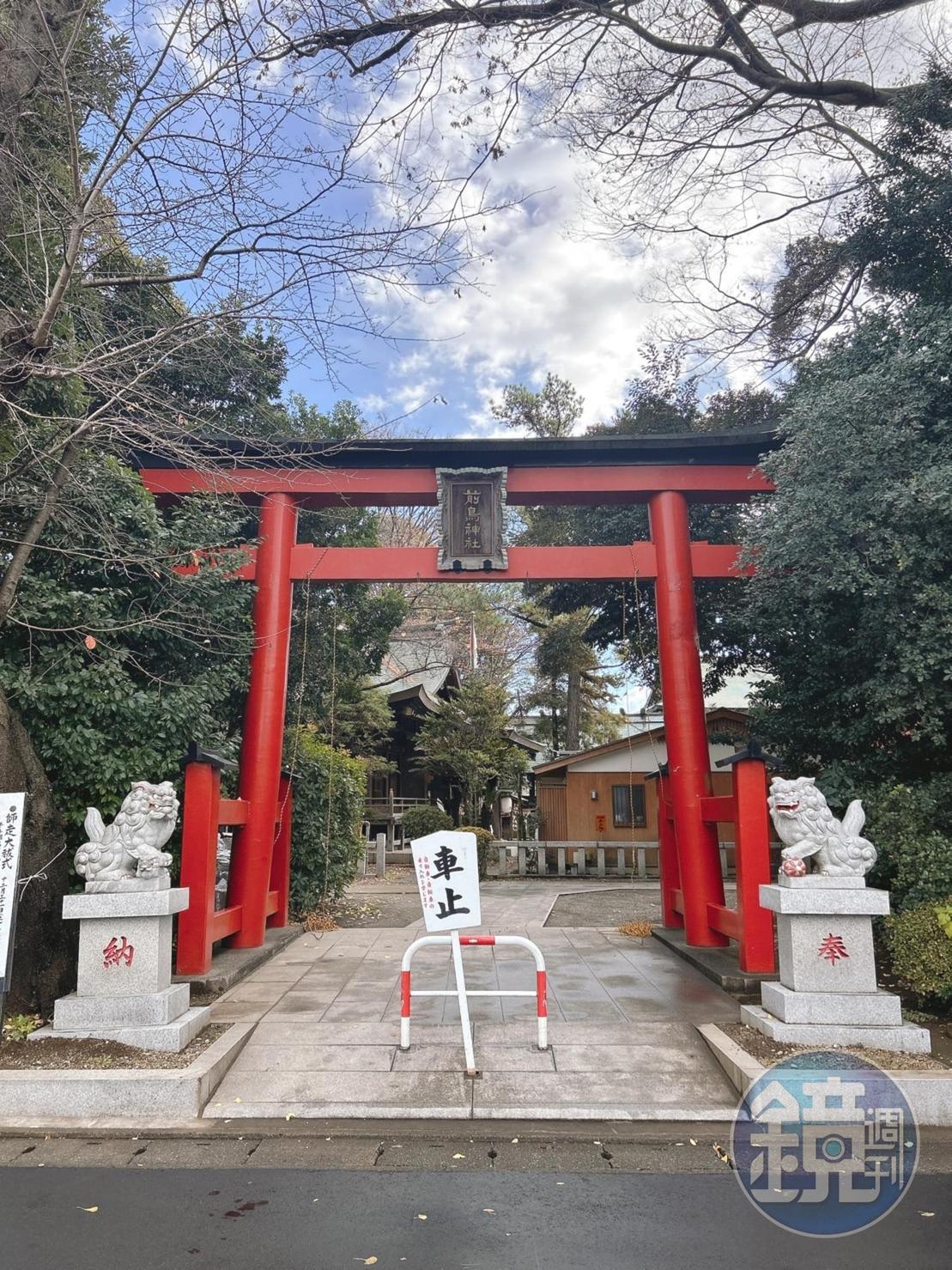前鳥神社名稱的讀音就和日文「先取」近似,十分吉利。