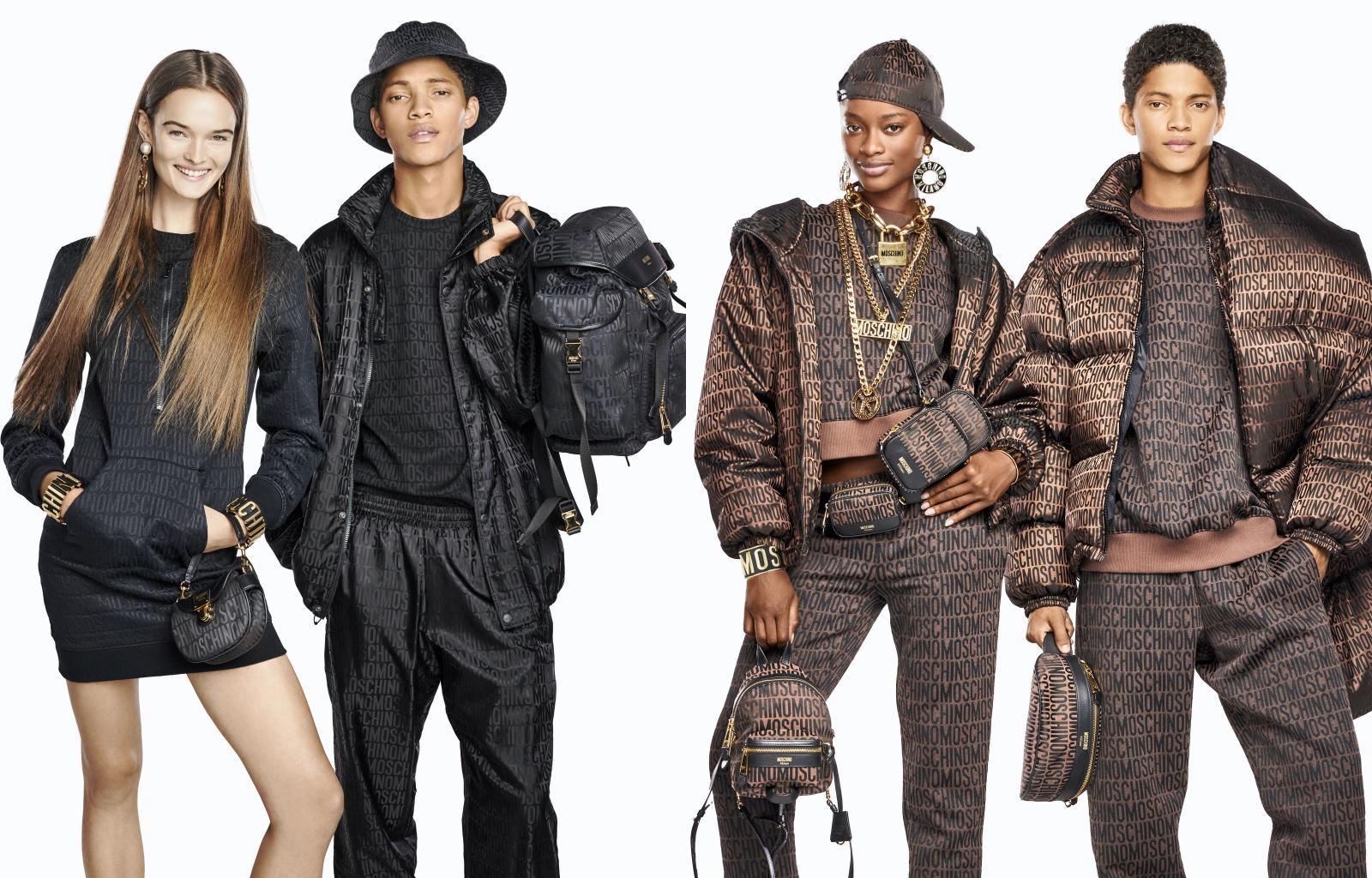 MOSCHINO第一次推出 「LOGO MOSCHINO」系列。(藍鐘提供)