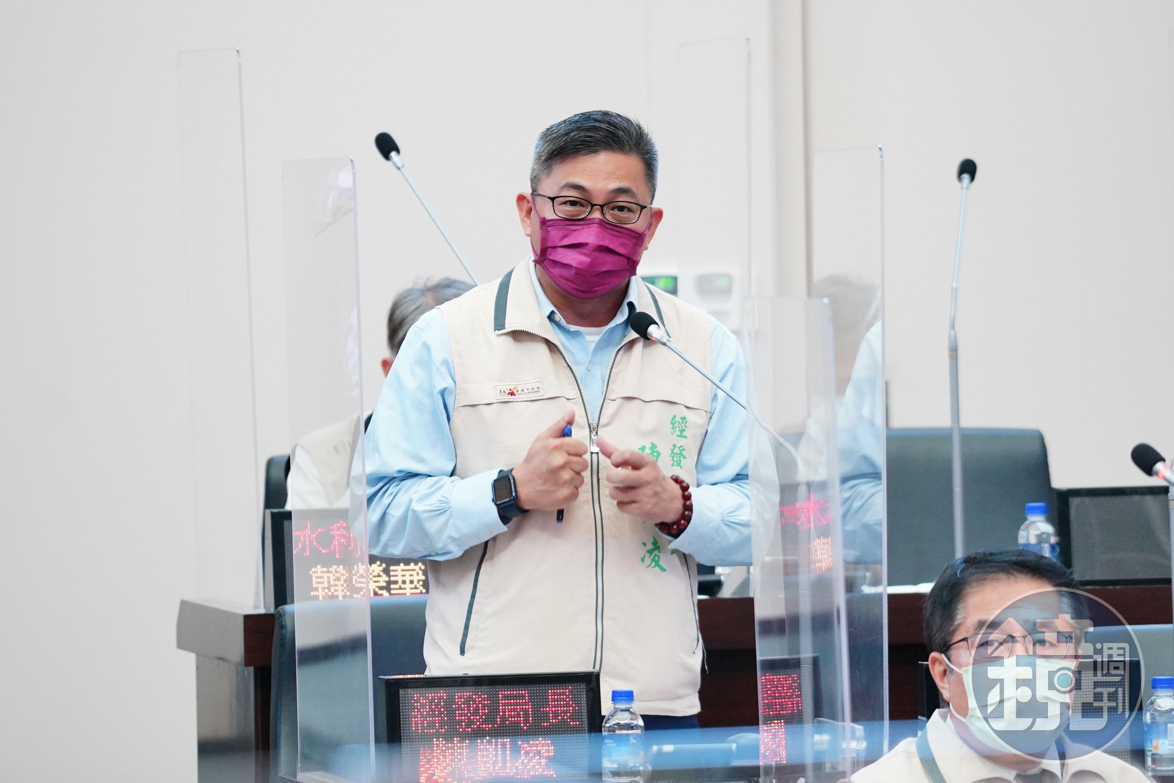 台南市經發局長陳凱凌涉違《貪污治罪條例》，遭檢調搜索訊問後逮捕。（本刊資料照）