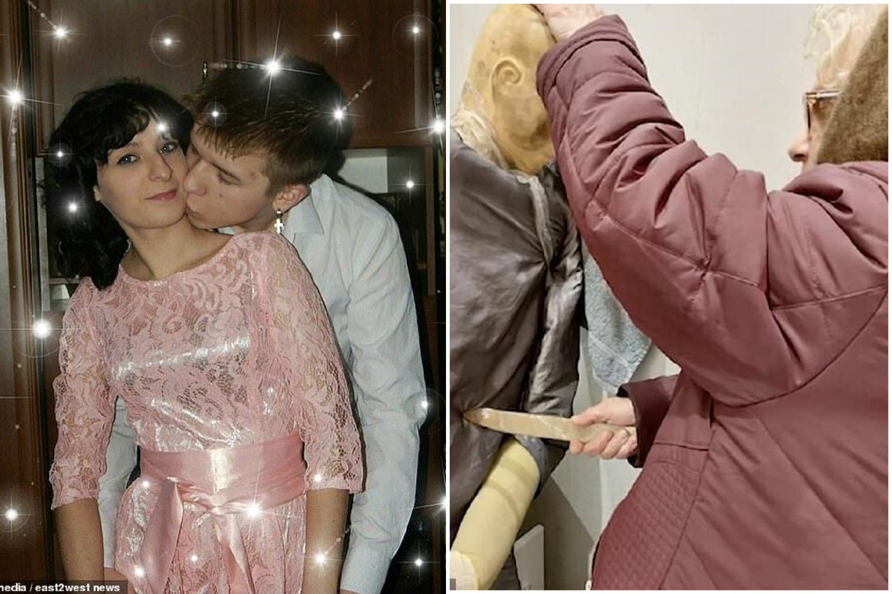 「嬤媳問題」引殺機！阿嬤活活刺死孫媳婦如割生魚片，俐落分屍挖內臟給狗吃。（翻自《每日郵報》）