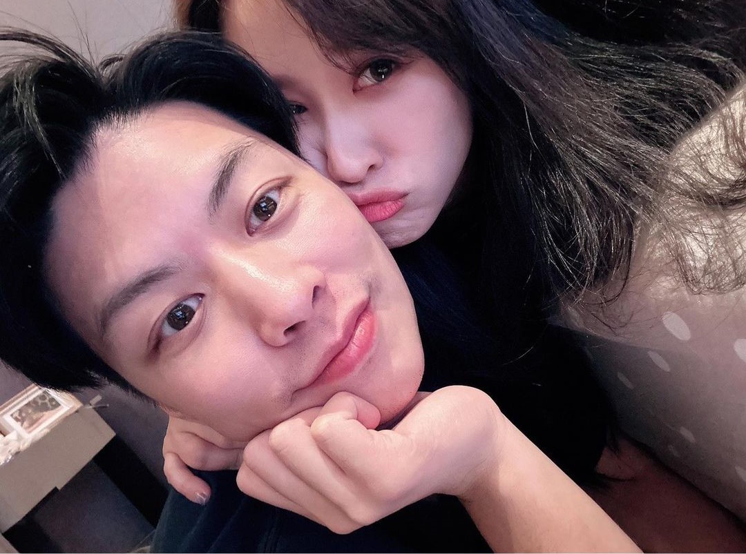 吳姍儒公開與老公的閃照並且感性祝人家生日快樂。（翻攝IG）