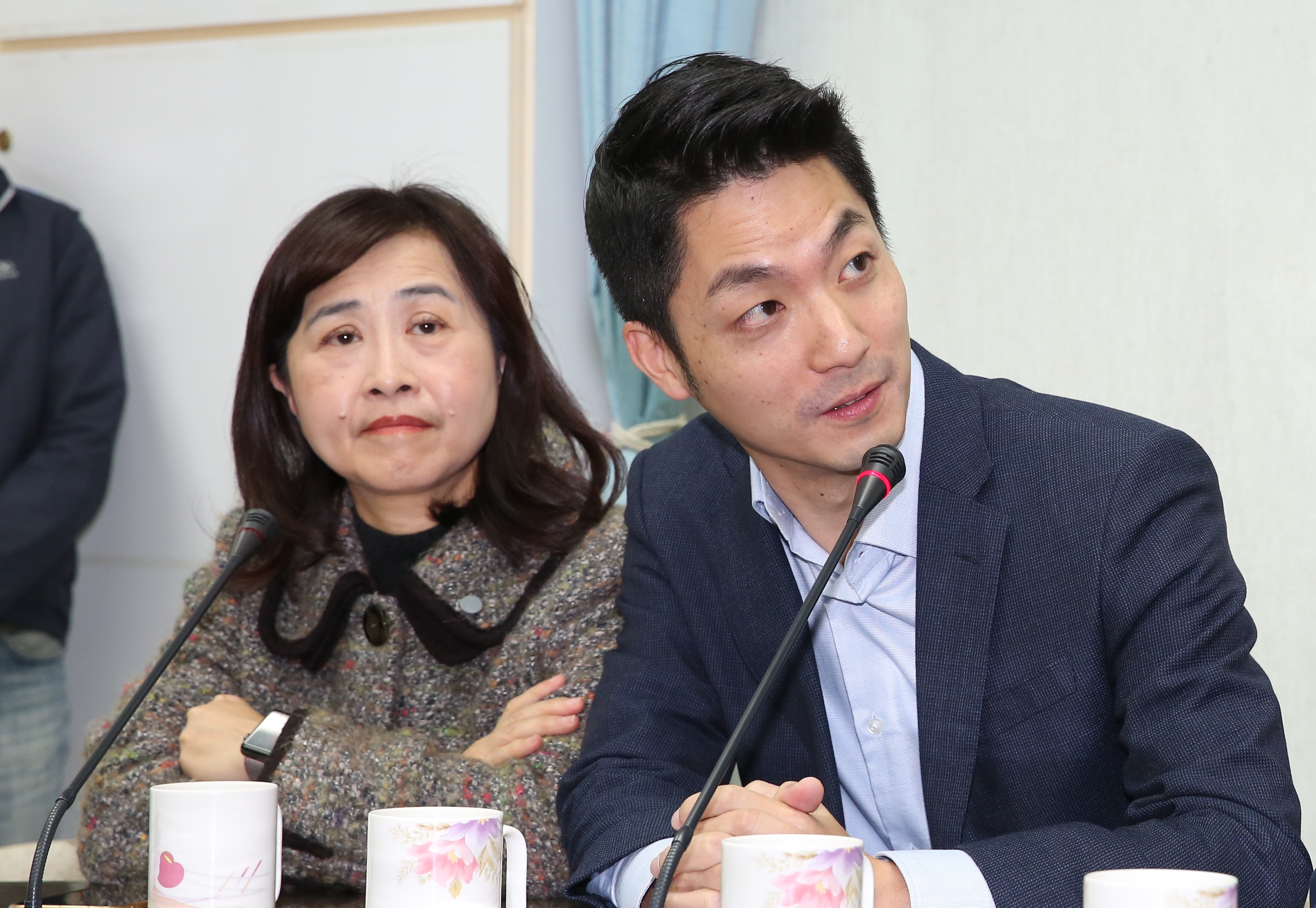 藍委林奕華（左）確定出任蔣萬安（右）的副市長，但她明年2月才會轉至市府服務。（本刊資料照）