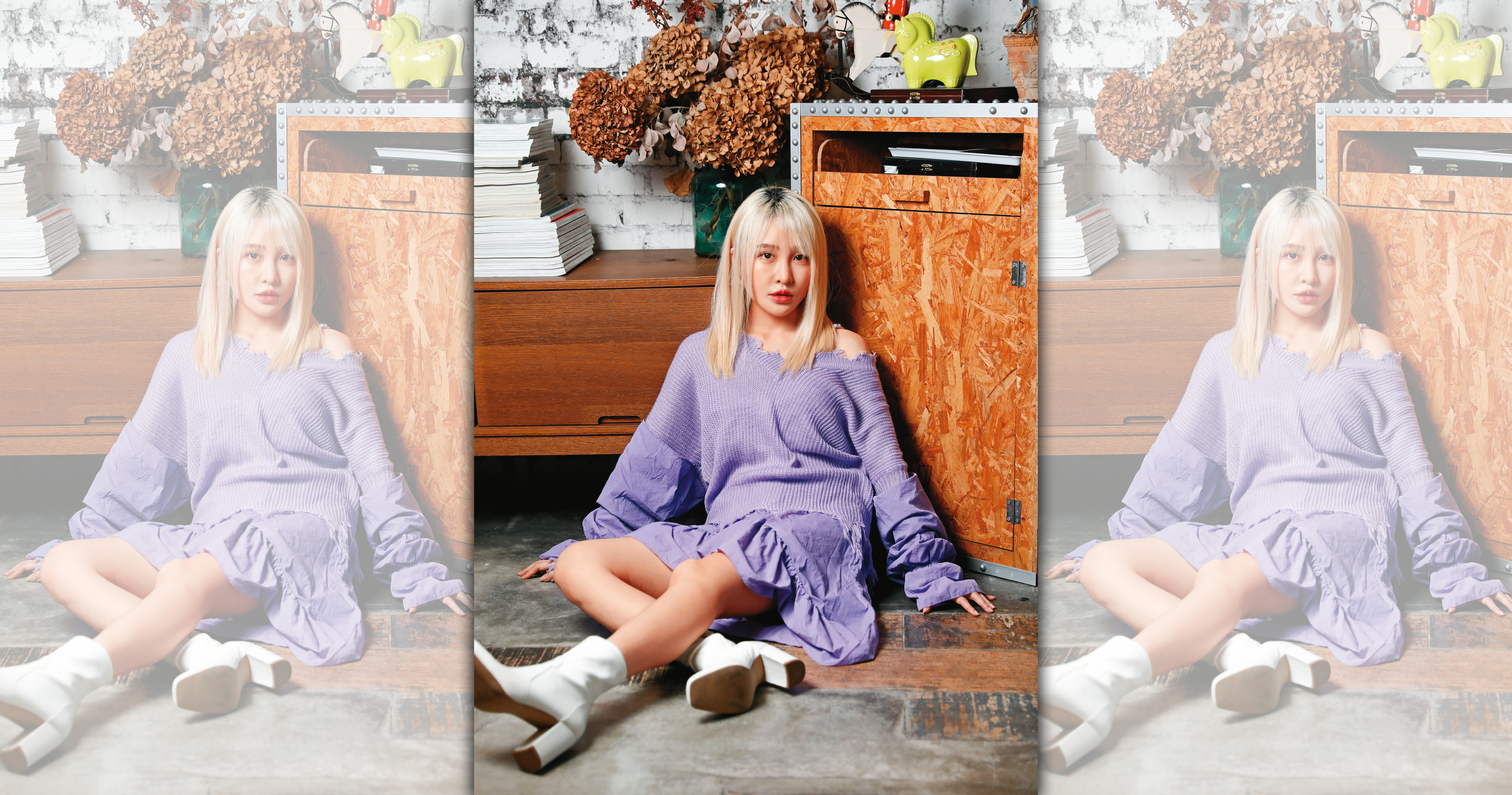 張若凡拍照時不吝於展現身材，不過她自白：「私底下都包緊緊，喜歡寬鬆的衣著。」