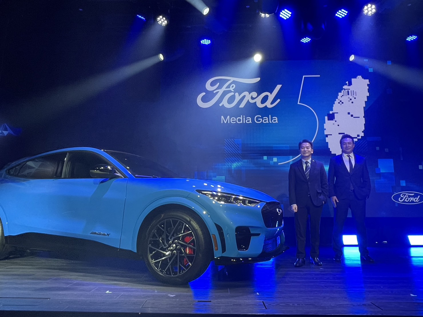 剛接任福特六和總經理陳文芳，22日出席媒體餐敘。